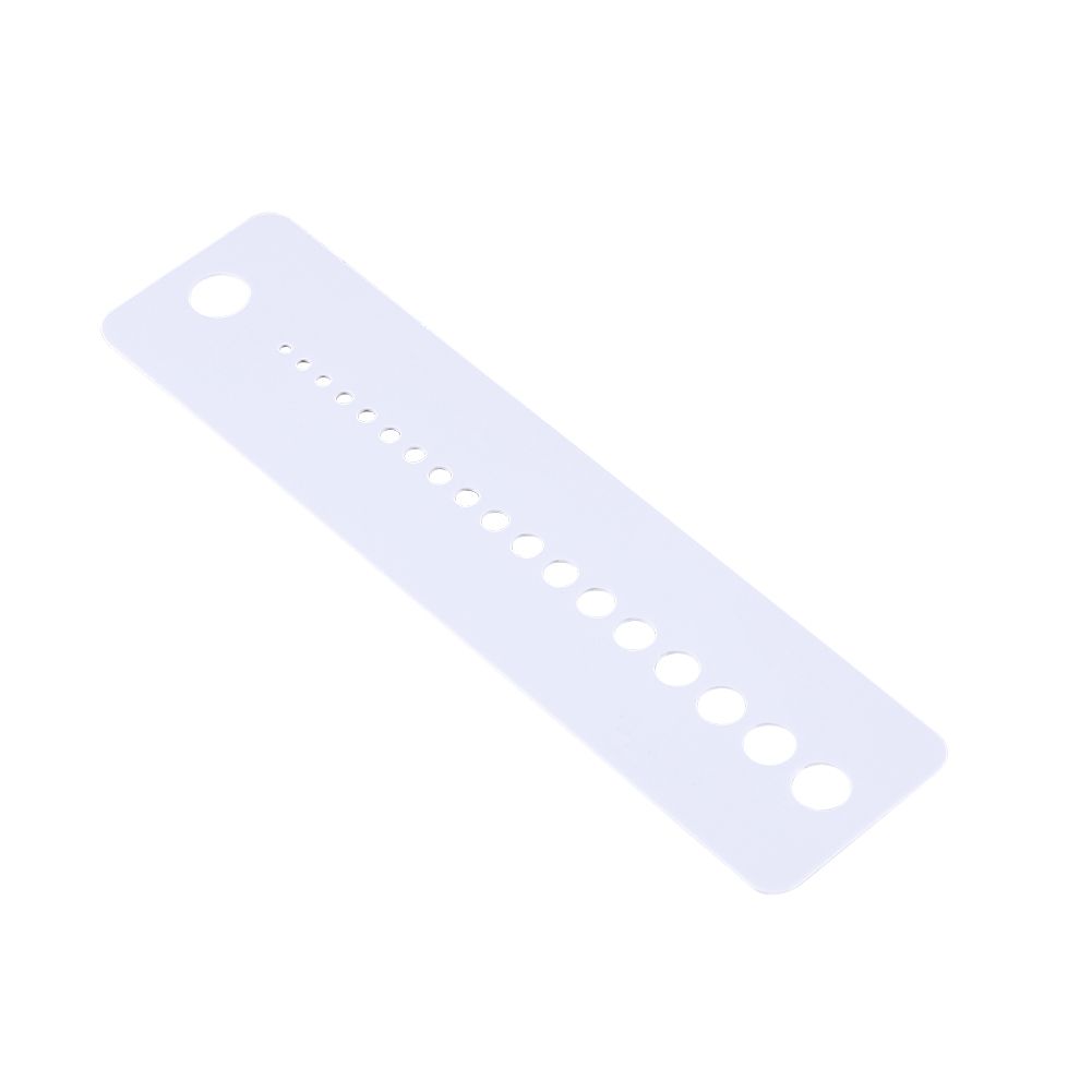 Plastic Knitting Needle Gauge Ruler Inch cm Sewing Tools US UK Canada Sizes 2-10mm view 6