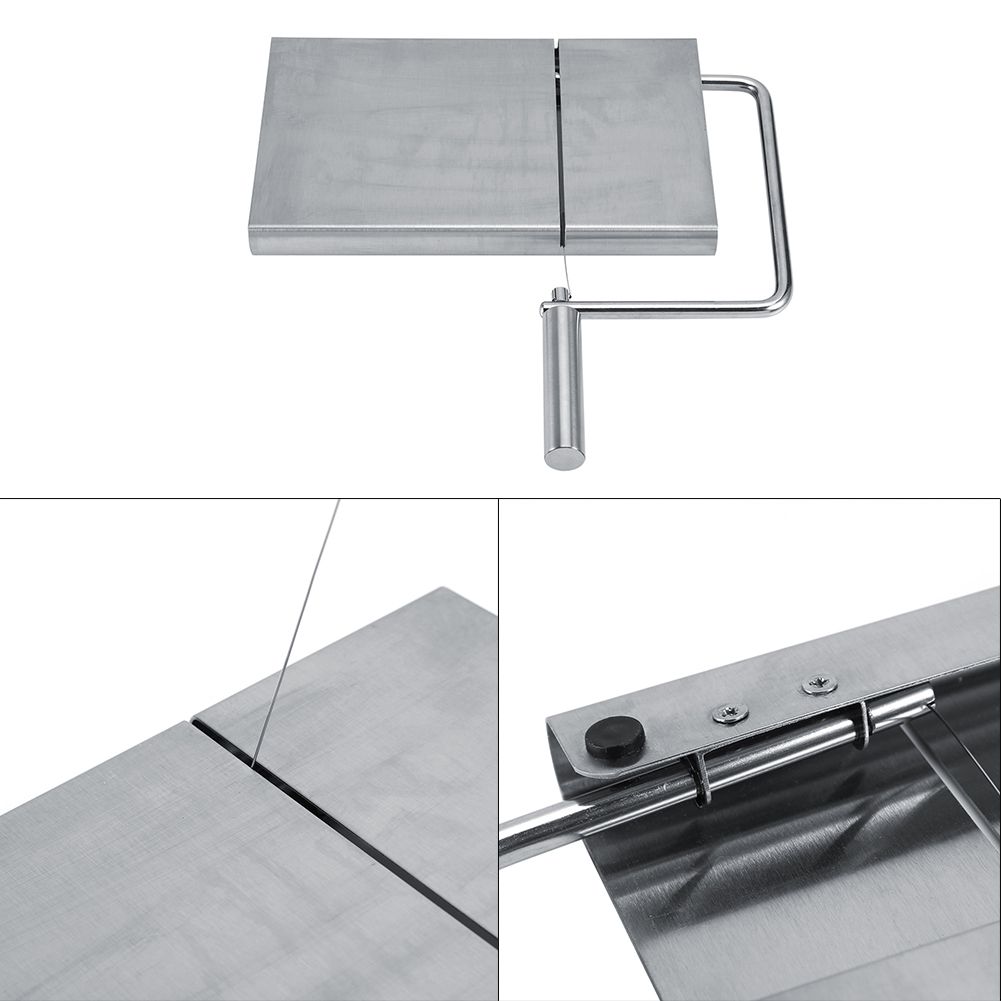 Bakeware Cheese Cutter Cutting Board Wire Making Dessert Blade Kitchen Cooking view 12
