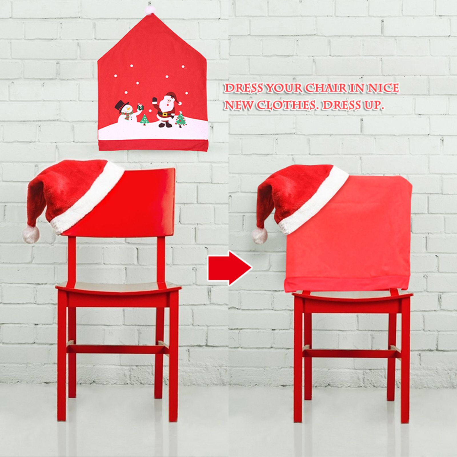 Non Woven Chair Set Cartoon Snowman Stool Set view 7