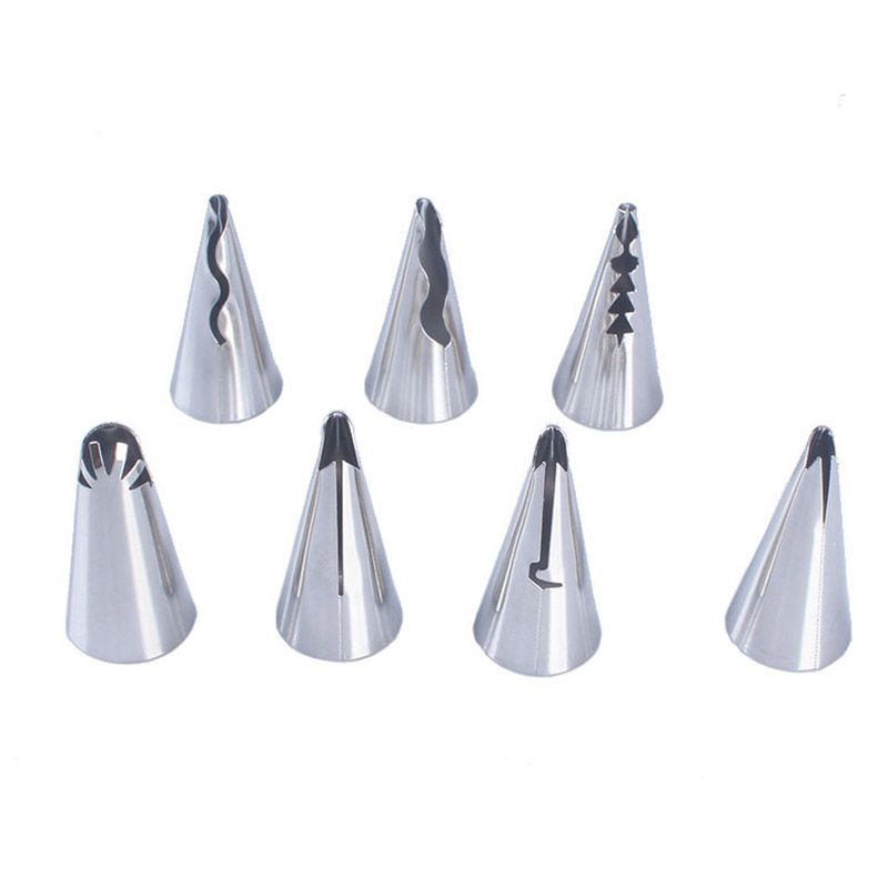Piping Tip Set Easy Cleaning Cake Decorating Tip Kit Kitchen Food Grade Flower view 3