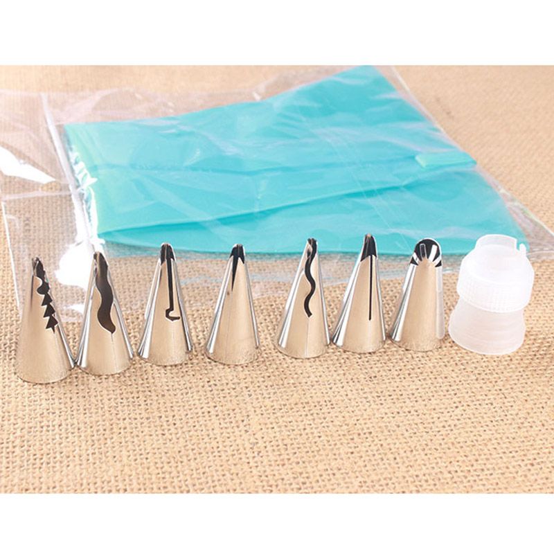 Piping Tip Set Easy Cleaning Cake Decorating Tip Kit Kitchen Food Grade Flower view 5
