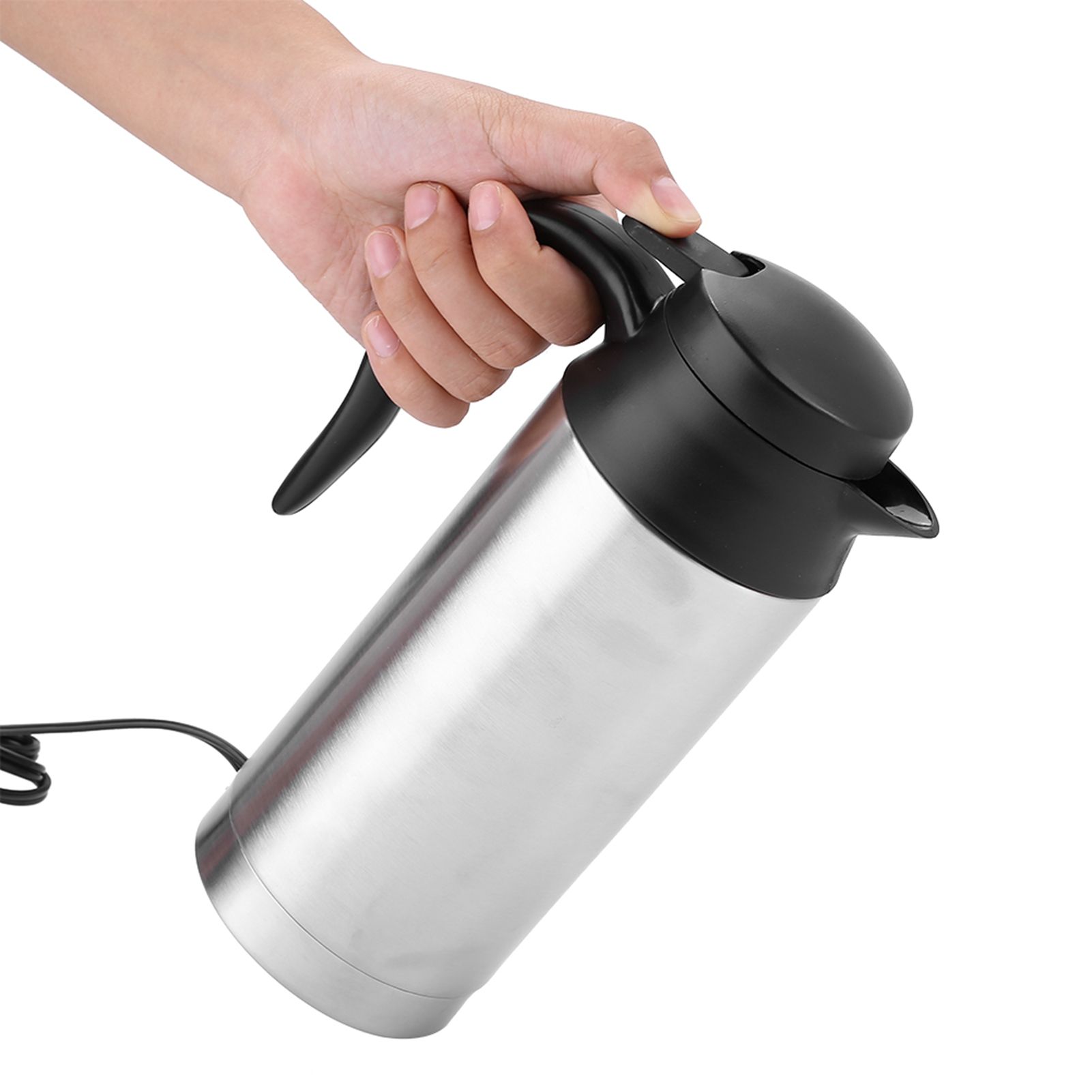 Portable 750ml 24V Travel Car Truck Kettle Water Heater Bottle for Tea Coffee view 12