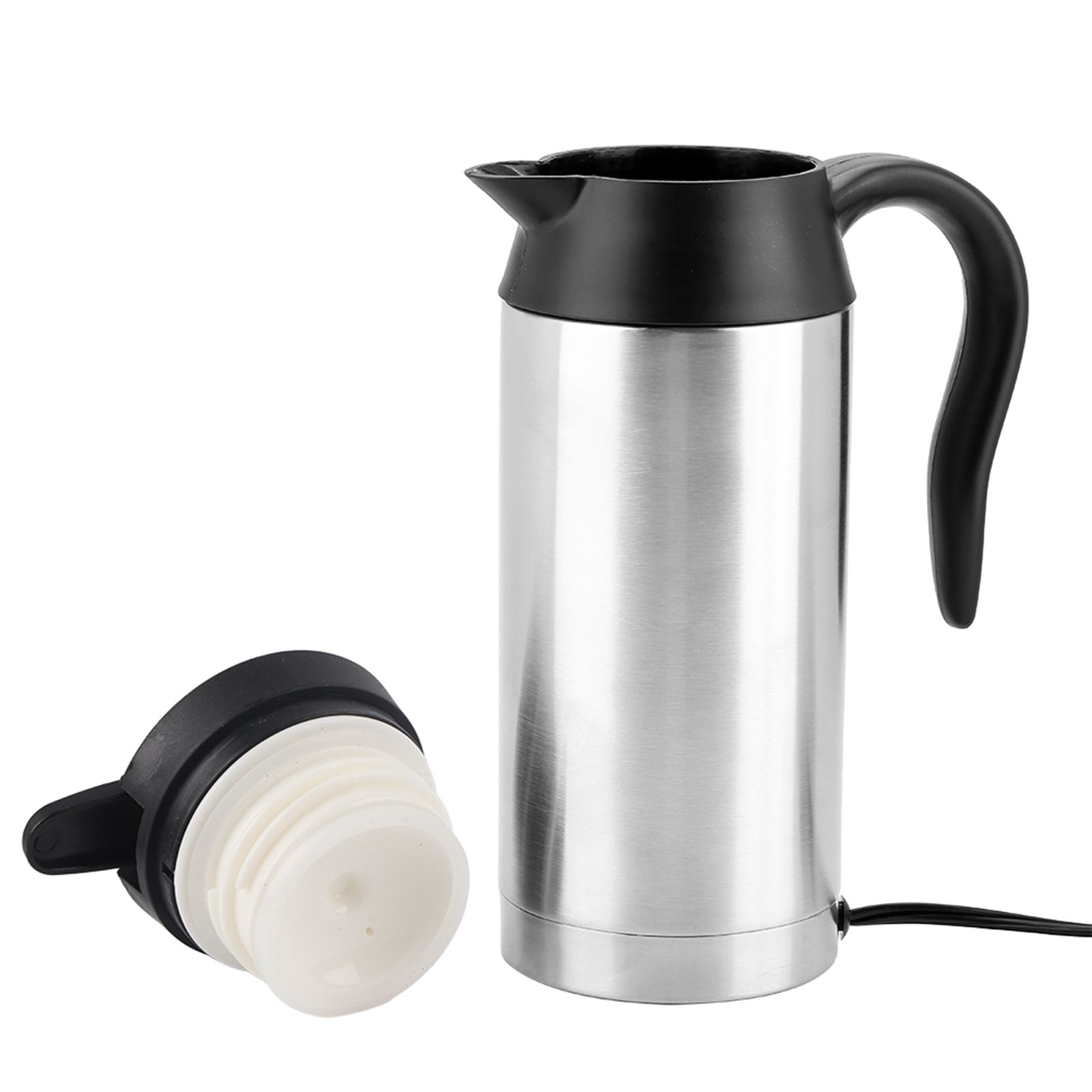 Portable 750ml 24V Travel Car Truck Kettle Water Heater Bottle for Tea Coffee view 14