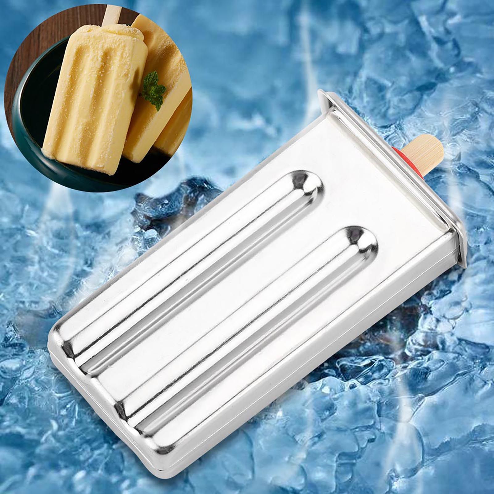 Stainless Steel Molds Ice Cream Industrial Home Kitchen DIY Ice Pop Mould view 8