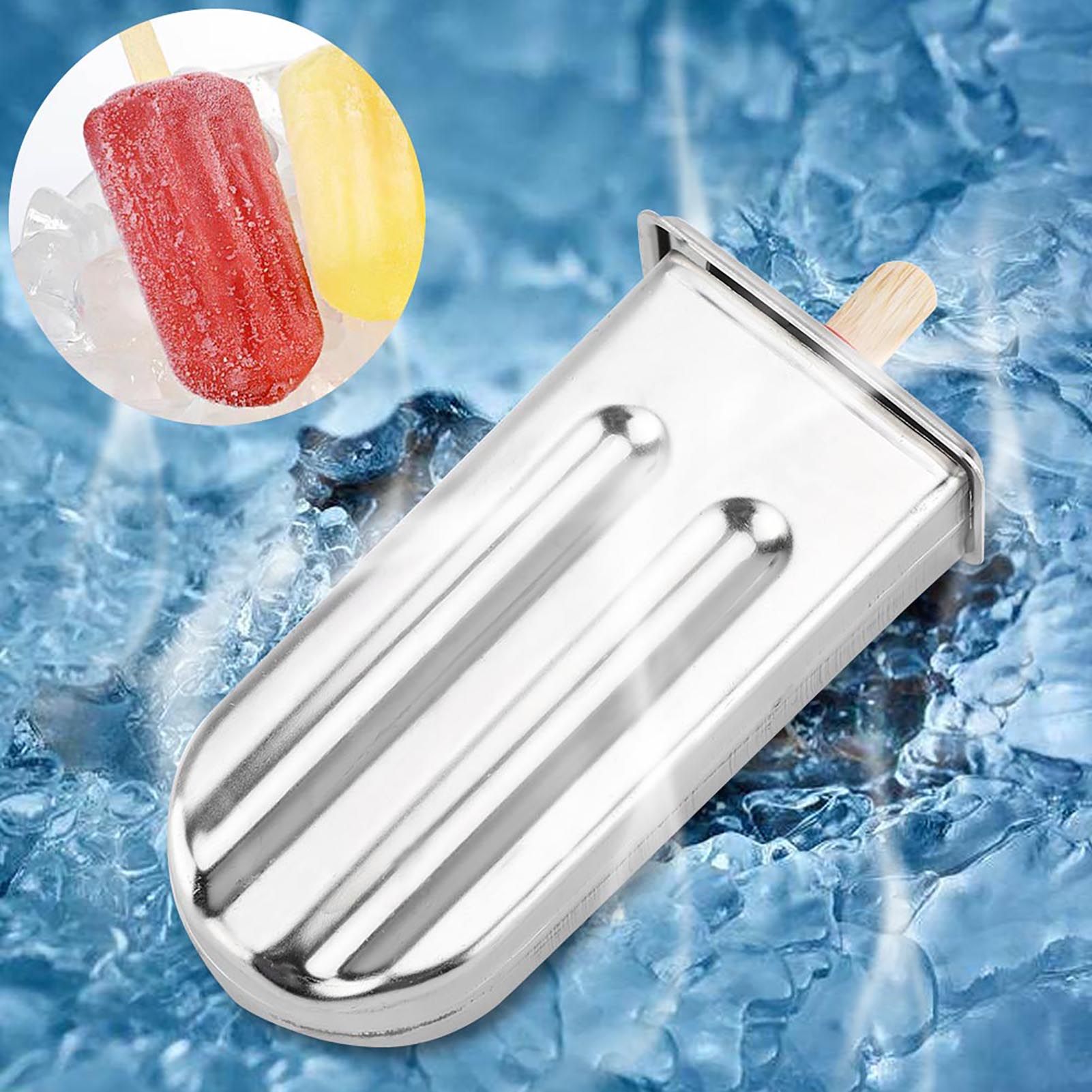 Stainless Steel Molds Ice Cream Industrial Home Kitchen DIY Ice Pop Mould view 7