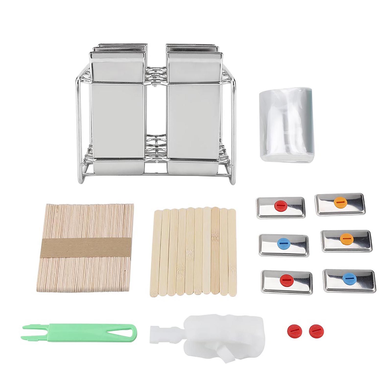 Stainless Steel Molds Ice Cream Industrial Home Kitchen DIY Ice Pop Mould — image 1