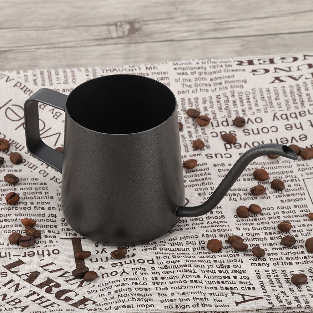 350 ml Stainless Steel Gooseneck Pour Over Drip Coffee Maker Tea Coffee Cup view 4