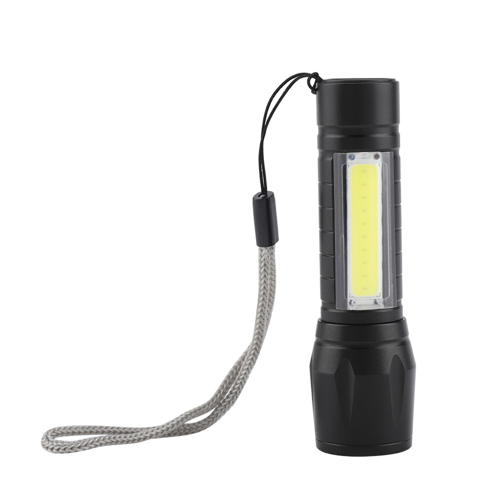 Portable XPE + COB Waterproof Telescopic Zoom 3 Modes LED Torch Outdoor view 9