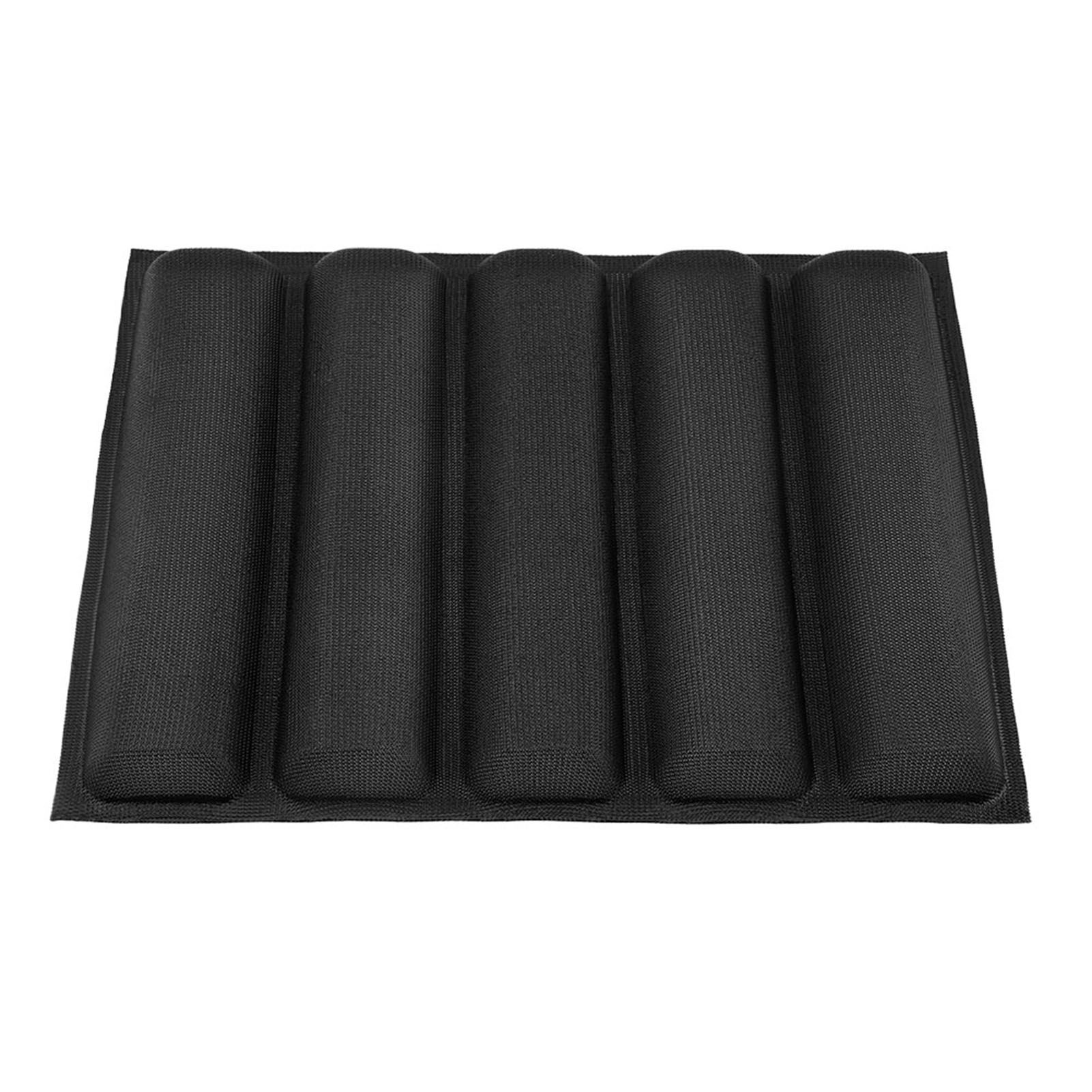 Silicone Oblong Shape Bread Molds Baguette Pan French Bakeware Tray view 10