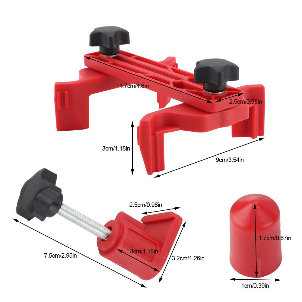 Universal Dual Cam Clamp Camshaft Sprocket Gear Locking Engine Timing Tool Kit view 4