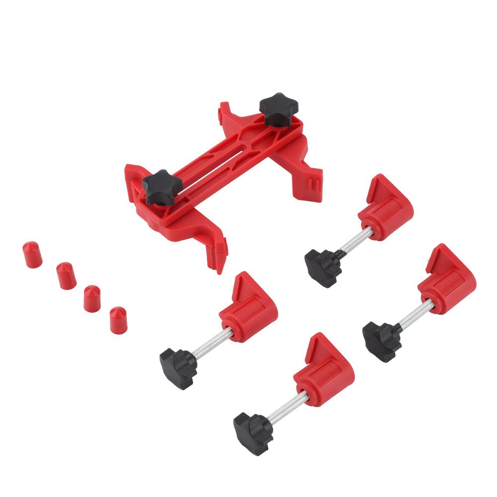 Universal Dual Cam Clamp Camshaft Sprocket Gear Locking Engine Timing Tool Kit view 5