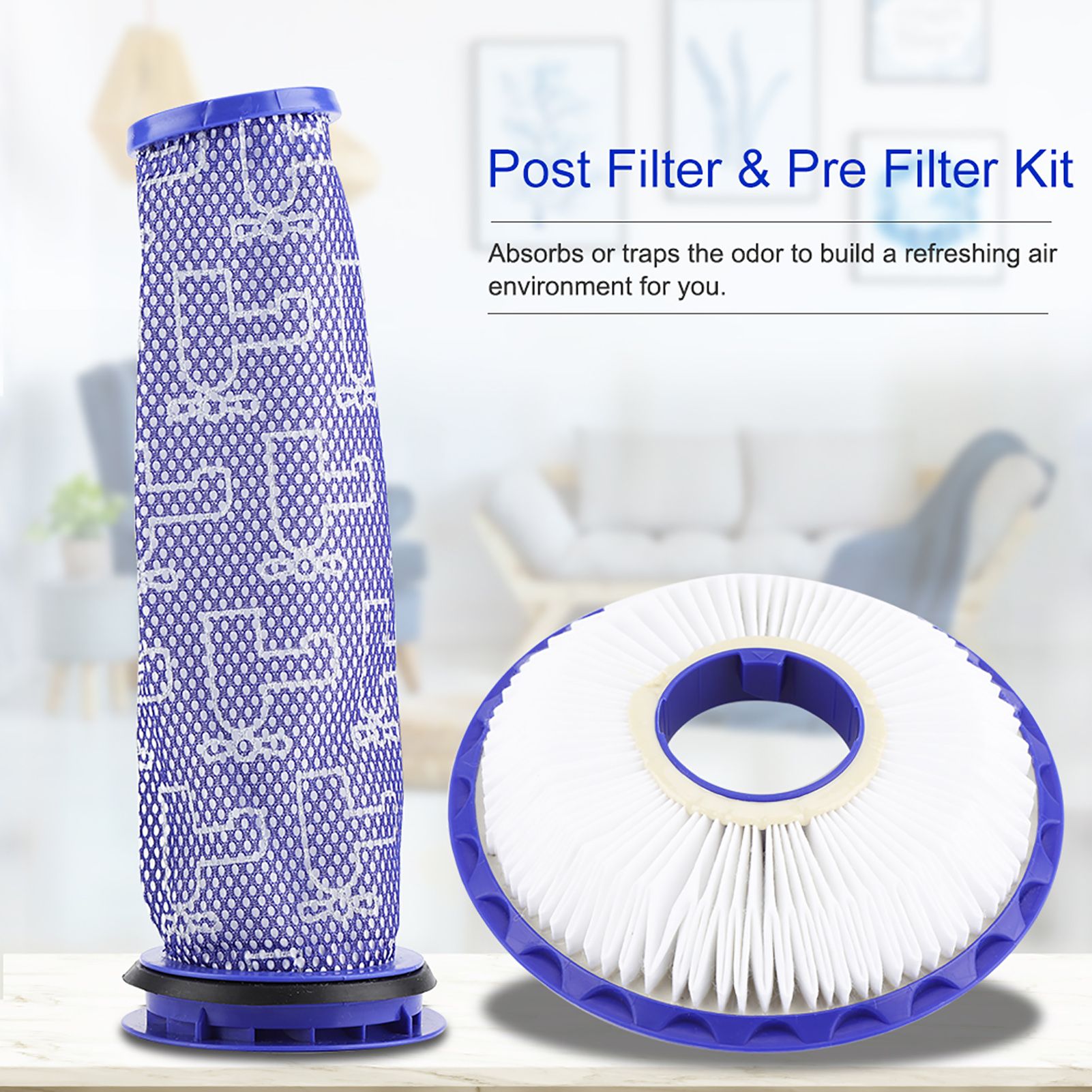 For HEPA Compatible Post Filter Pre Filter Kit For DC41 view 3