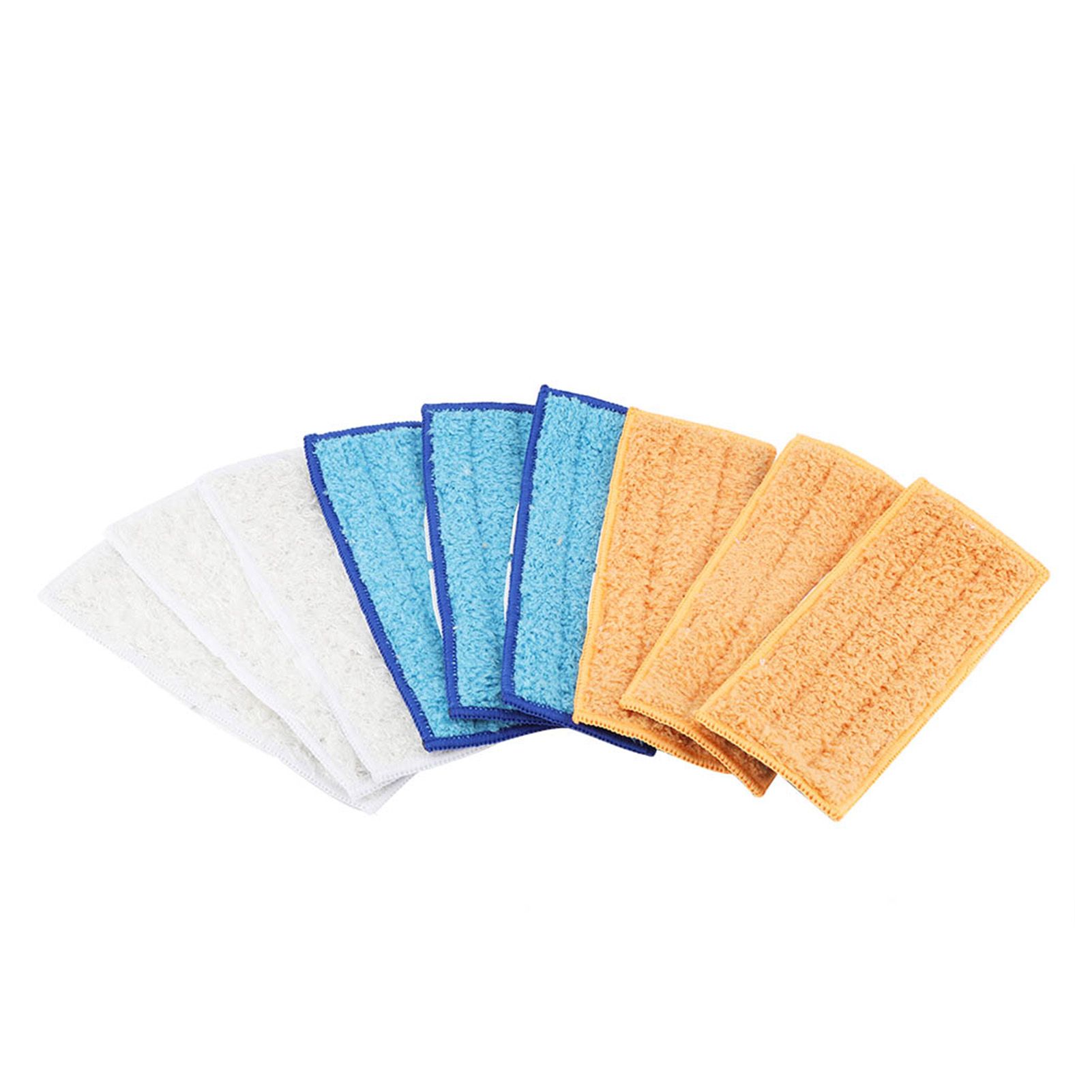 9 PCS Replacement Microfiber Mop Washable Mop head Mop Pads Fit Flat Spray view 5