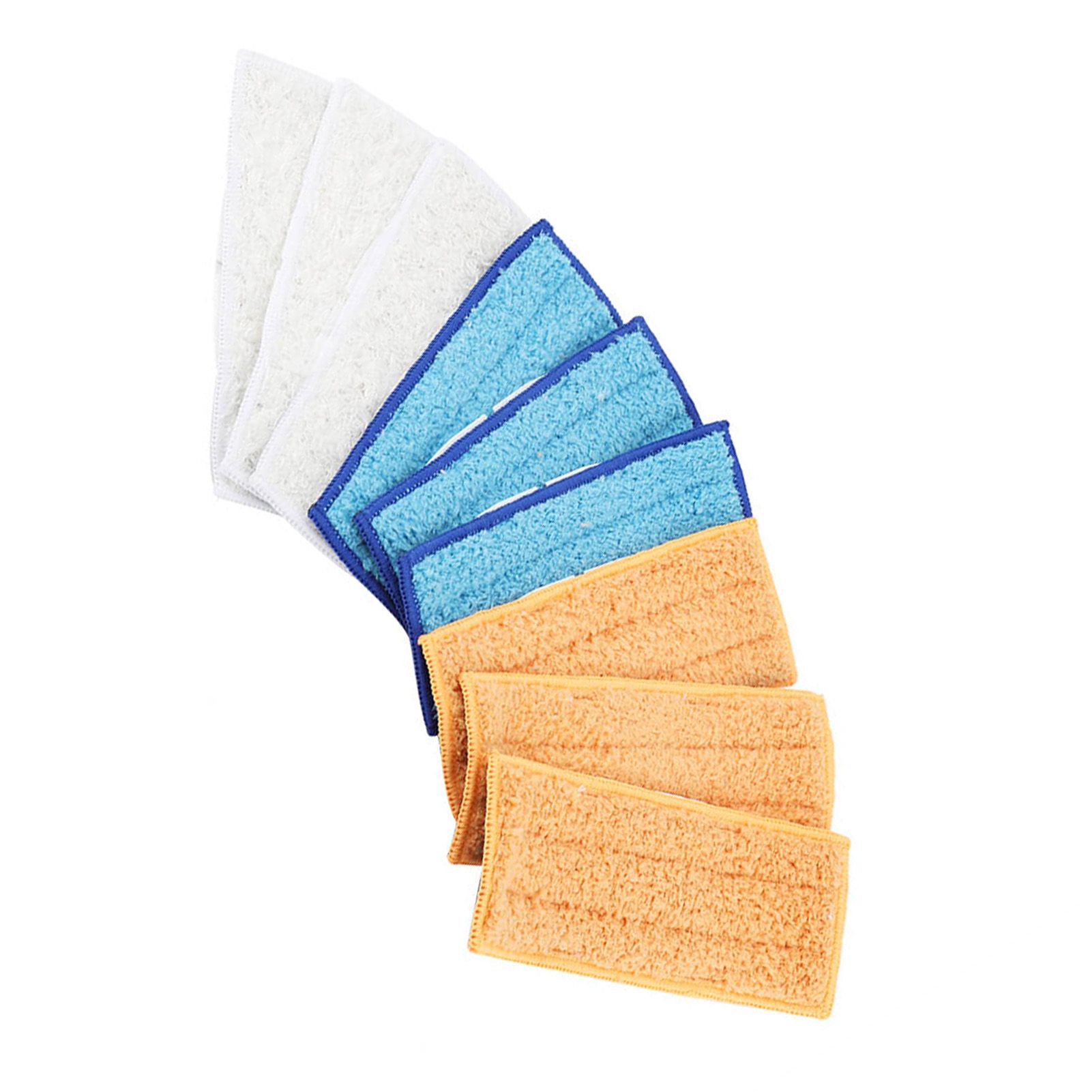 9 PCS Replacement Microfiber Mop Washable Mop head Mop Pads Fit Flat Spray view 9