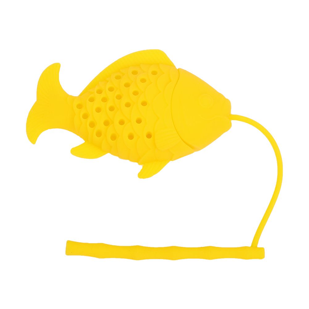 Cute Silicone Tea Infuser Food Grade Fish Shape Design Tea Filter Funny Tea