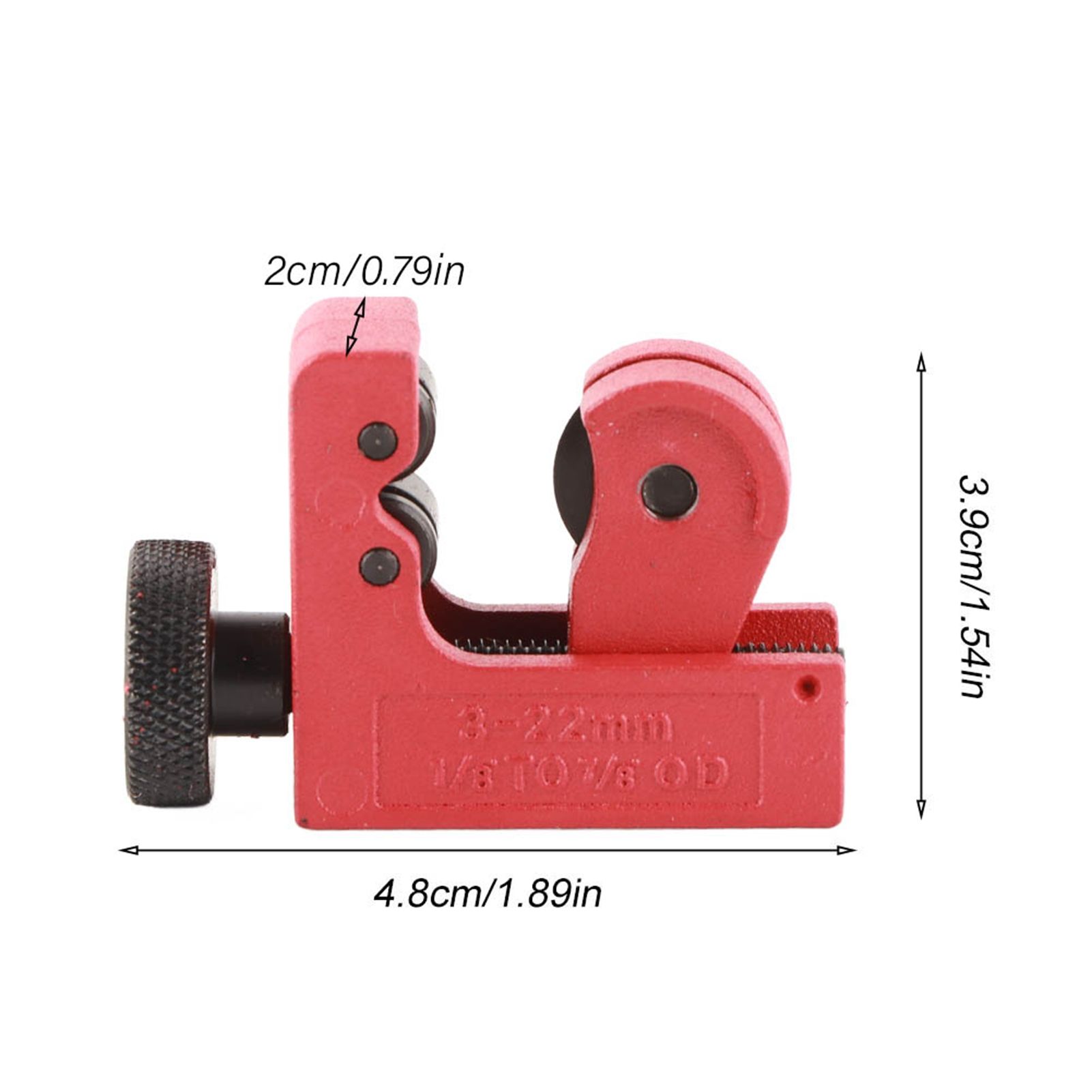 Mini Adjustable Tube Hose Tubing Cutter Cutting Tool for 3~22mm Copper view 5