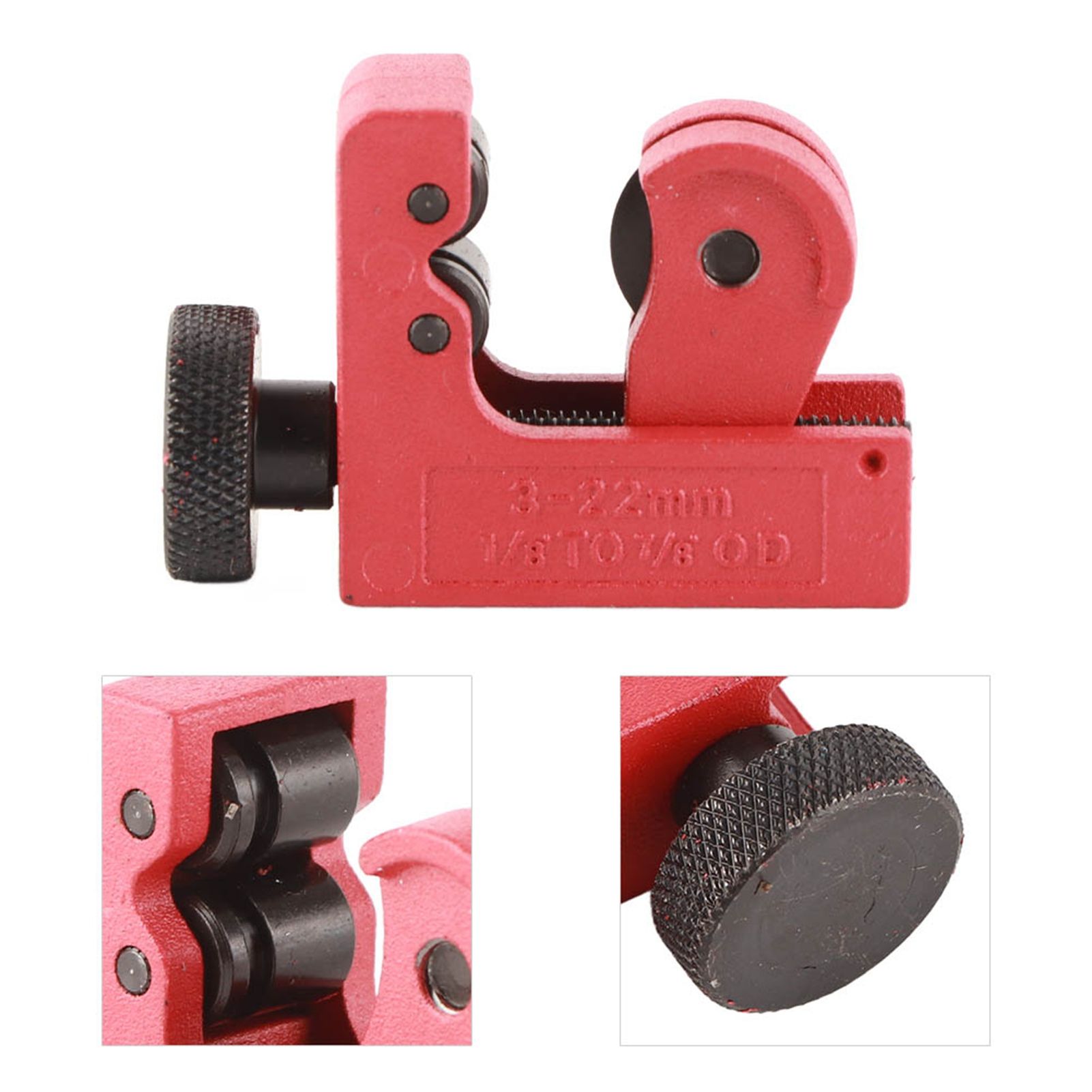 Mini Adjustable Tube Hose Tubing Cutter Cutting Tool for 3~22mm Copper view 6