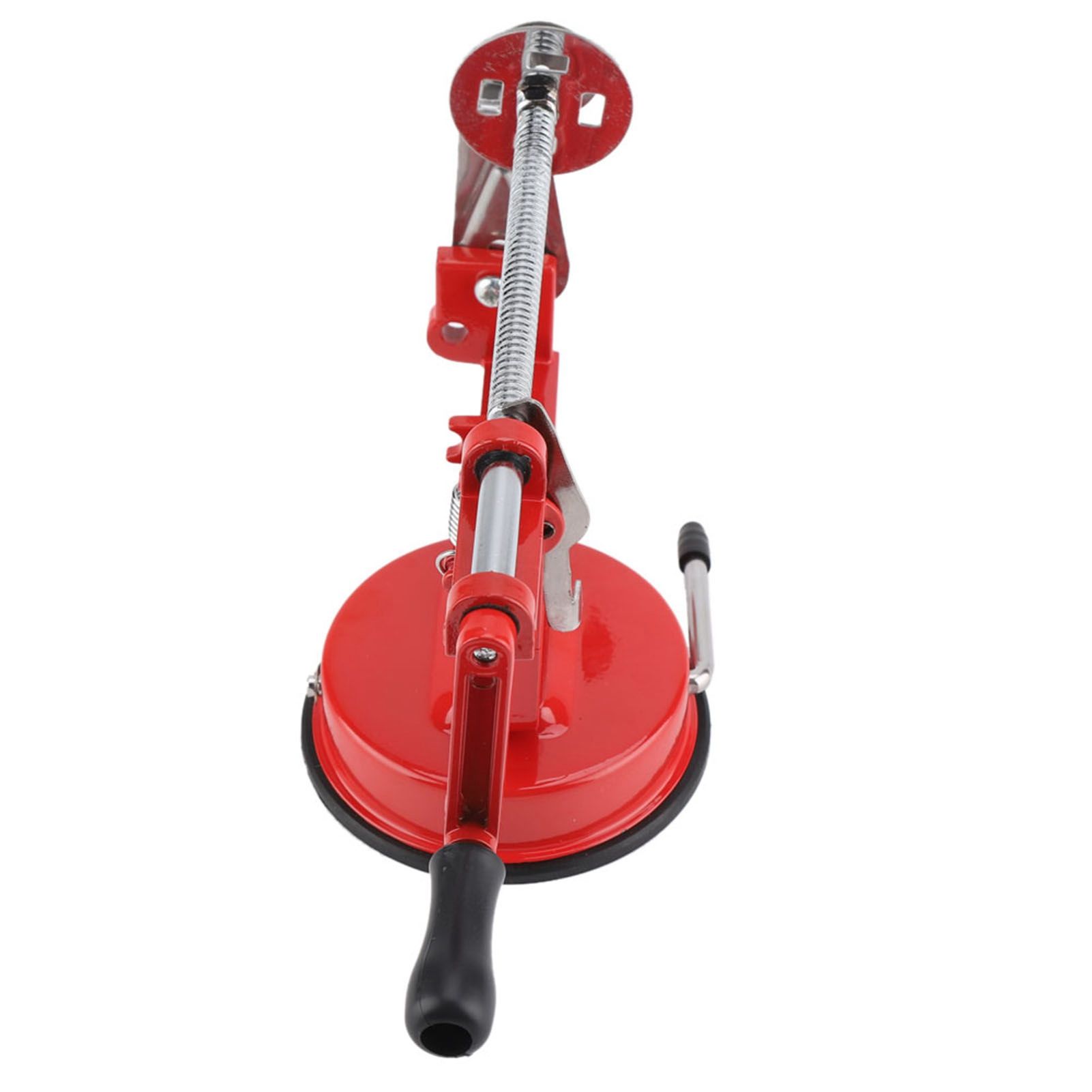 Stainless Steel Hand Crank Manual Spiral Potato Chips Twister Cutter Suction view 8