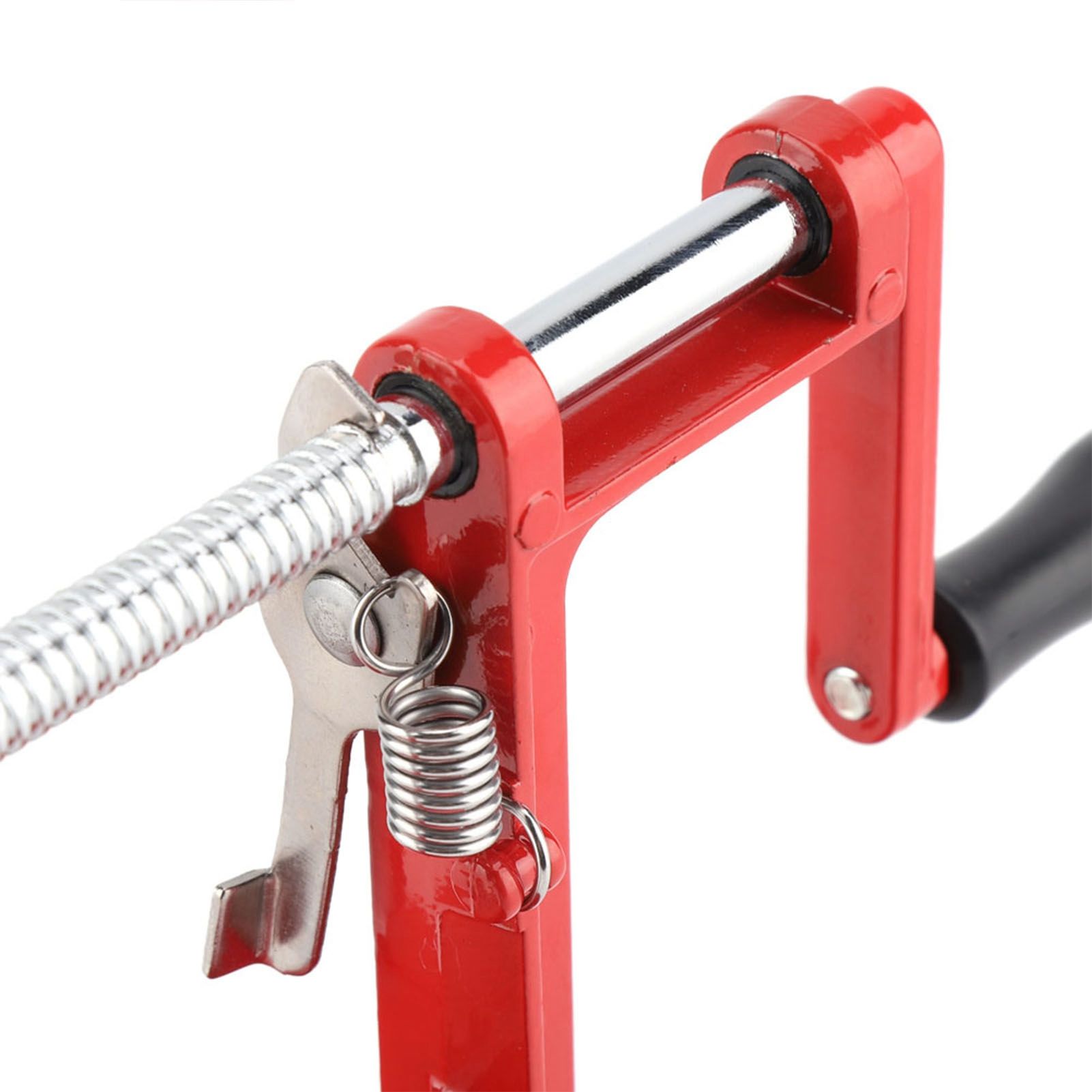 Stainless Steel Hand Crank Manual Spiral Potato Chips Twister Cutter Suction view 11