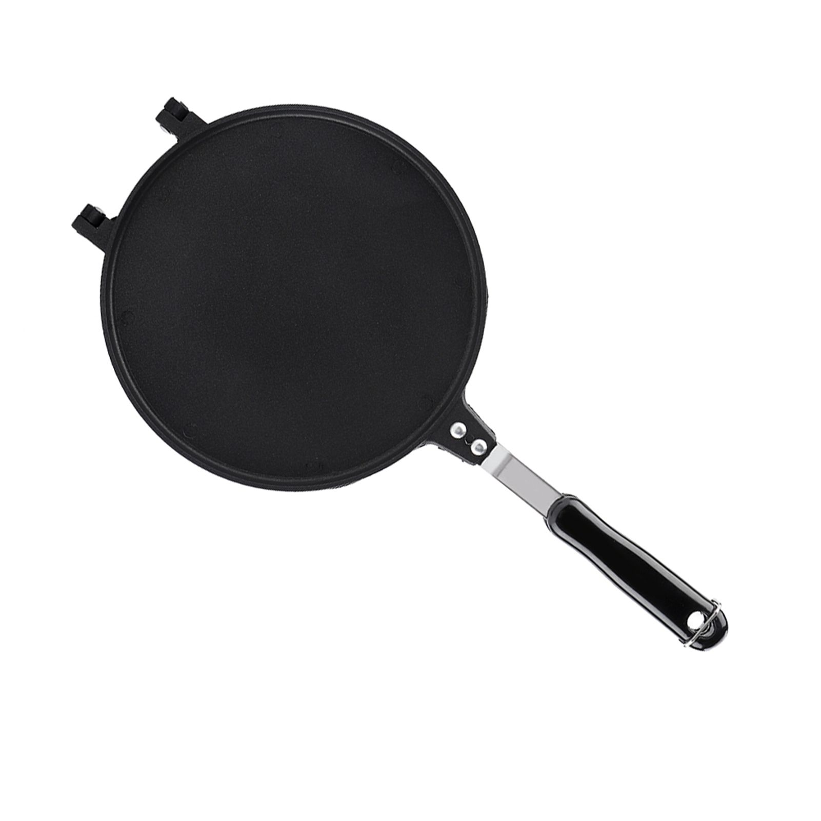 Household Kitchen Gas NOn Stick Egg Roll Waffle Cone Maker Pan Mold Press view 6