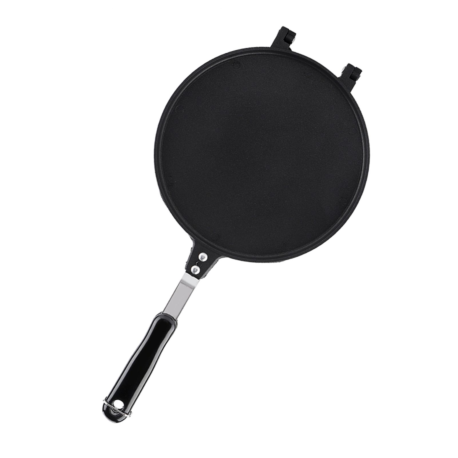 Household Kitchen Gas NOn Stick Egg Roll Waffle Cone Maker Pan Mold Press view 7