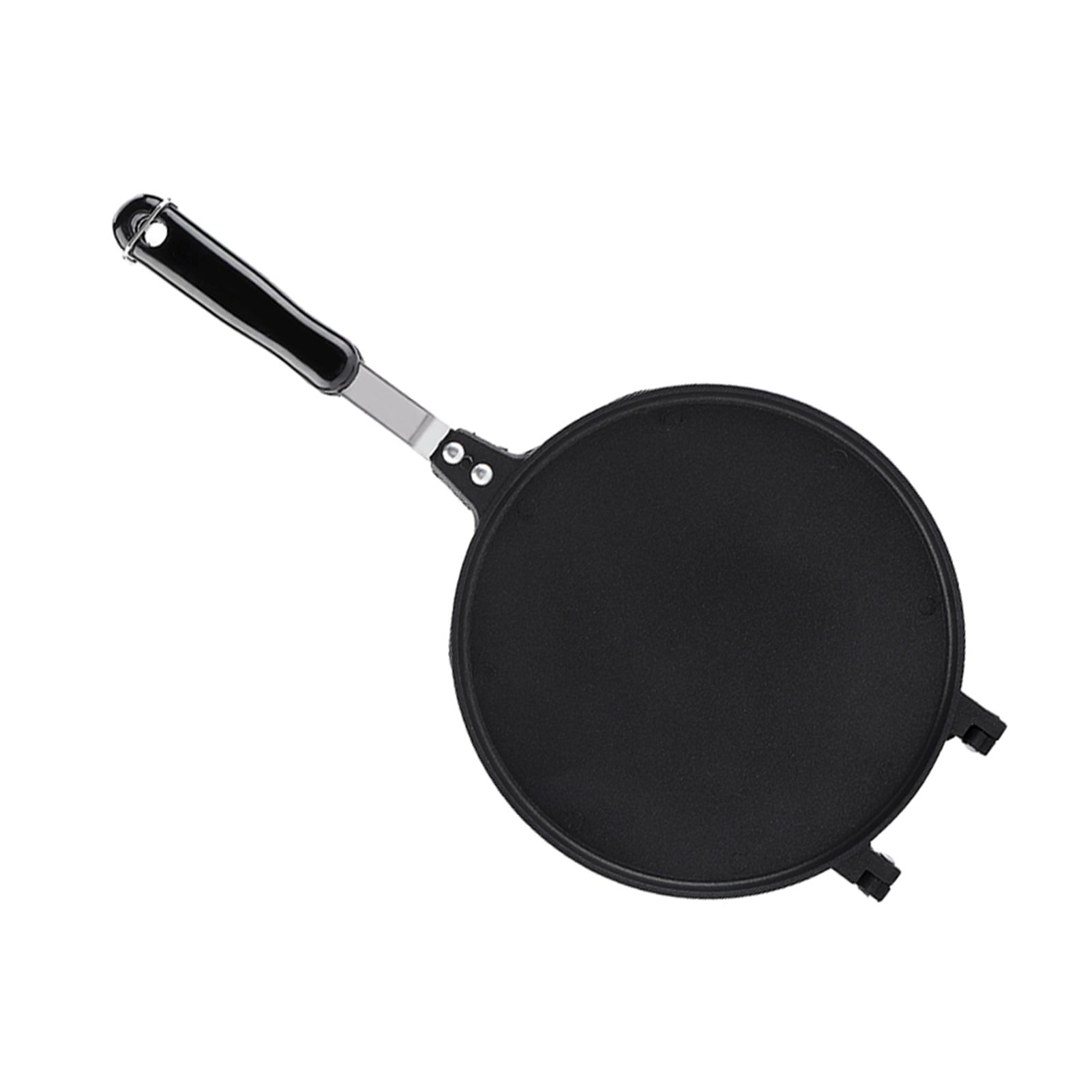 Household Kitchen Gas NOn Stick Egg Roll Waffle Cone Maker Pan Mold Press view 9