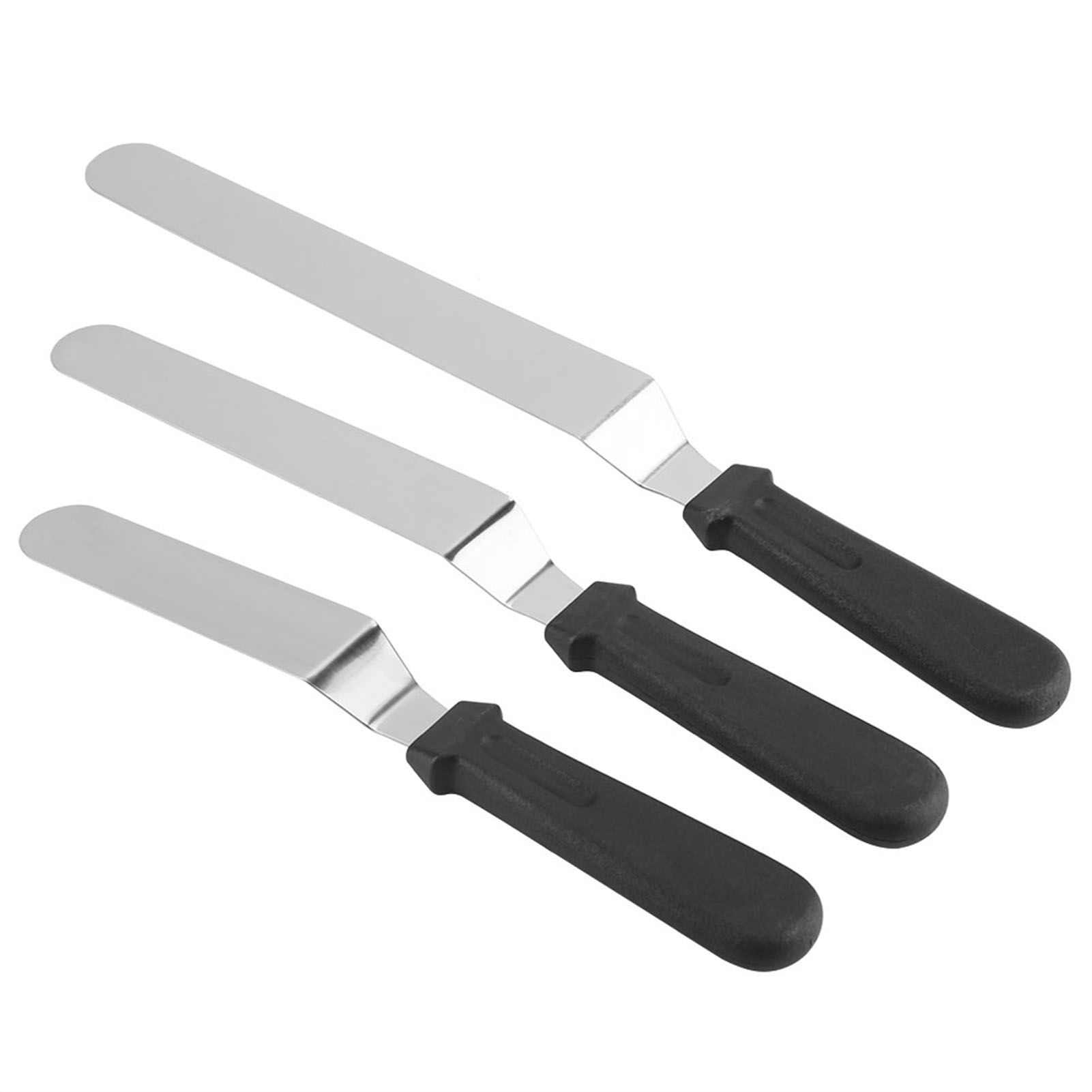 3pcs/ Set Stainless Steel Cake Knife for Decoration Professional Tool Kitchen view 6