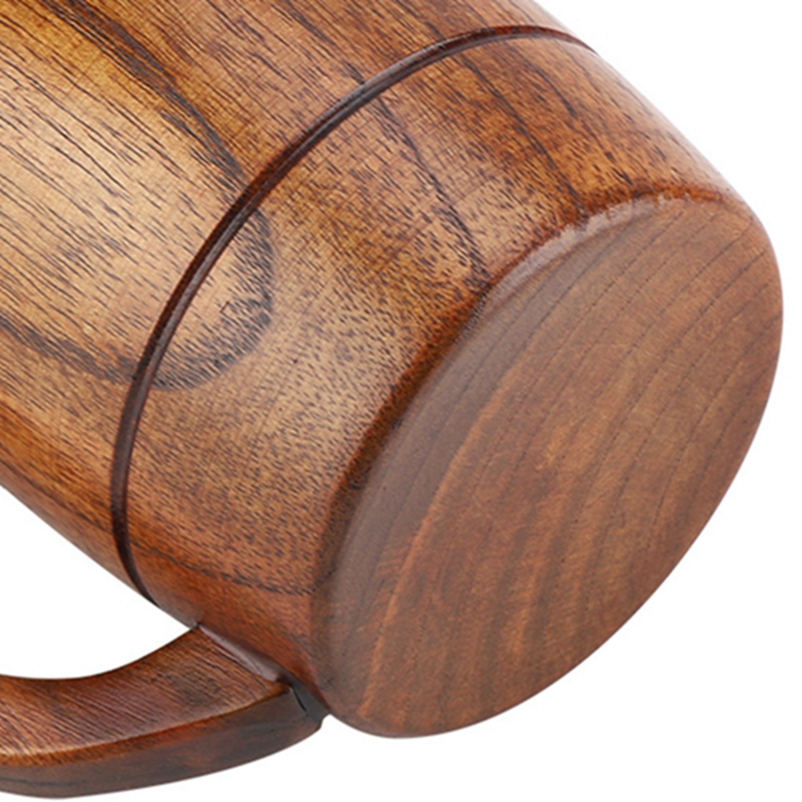 Natural Wooden Beer Cup Retro Big Capacity Tea Water Classic Wood Drinking Mug view 13