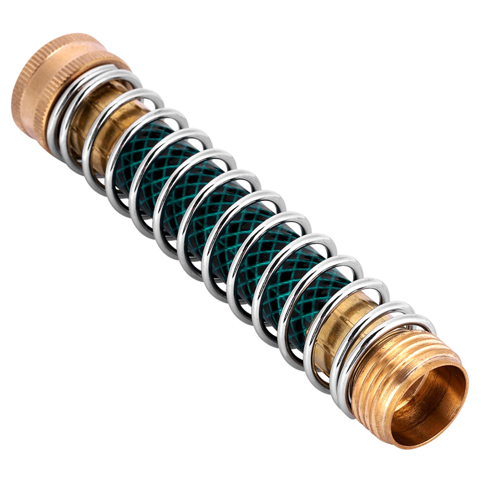 Garden Faucet Extension Hose Connector Spring Coil Kink Protector Irrigation view 7