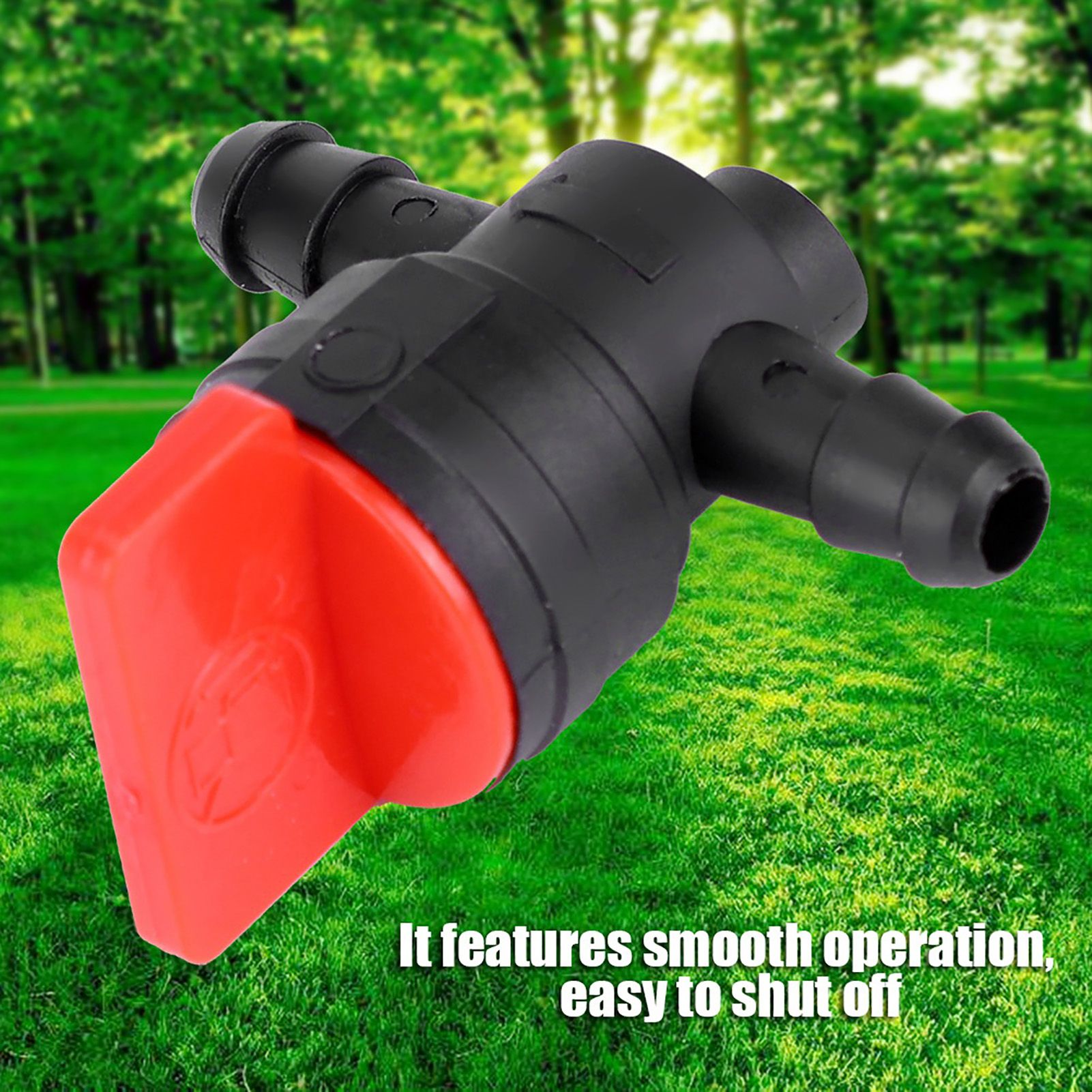 5pcs 1/4" Fuel Gas Tank Shut Off Valve Cut off Switch Garden Brush Cutter view 2