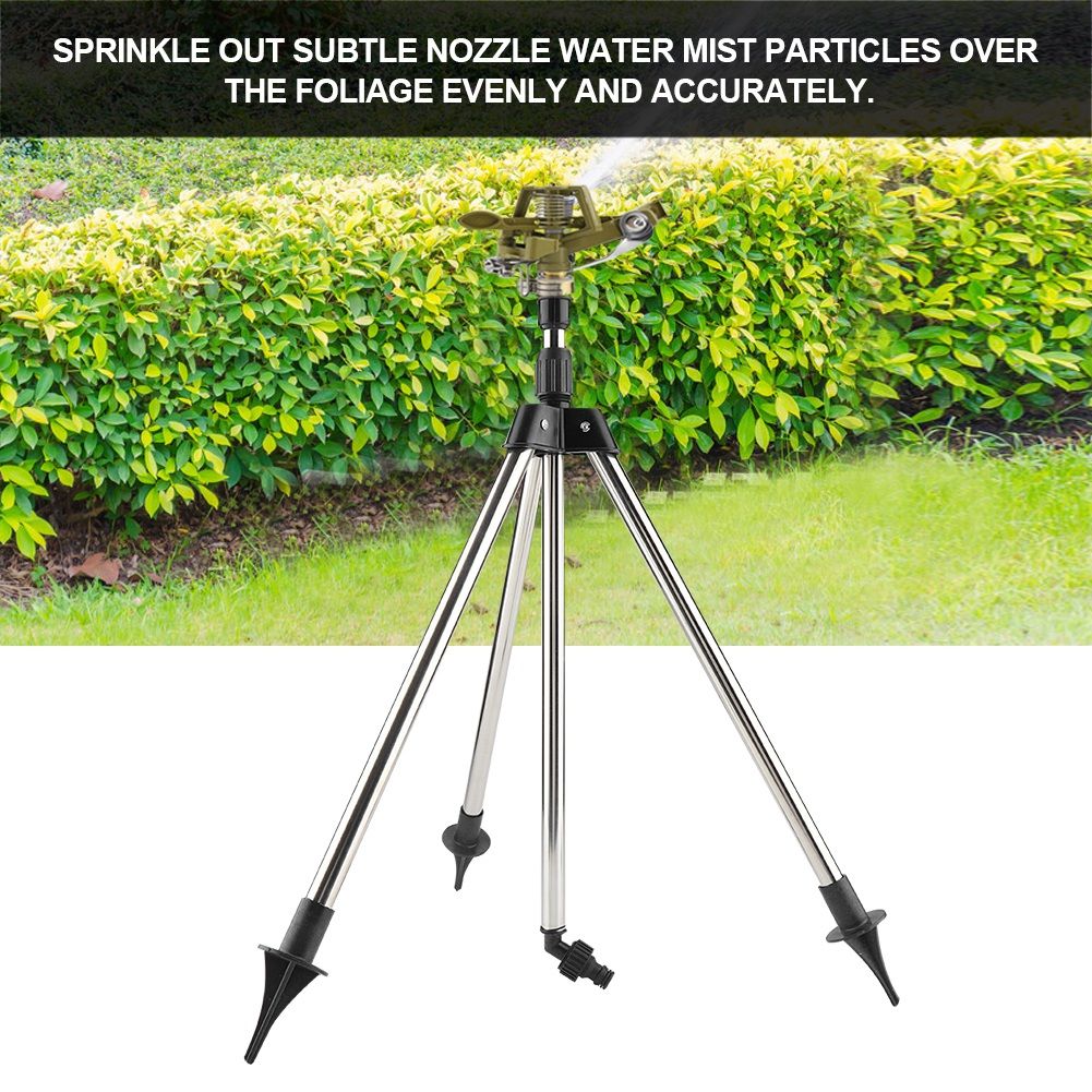 Stainless Steel Ground Insert Zinc Sprink Water Watering Sprinkler Sprayer view 6