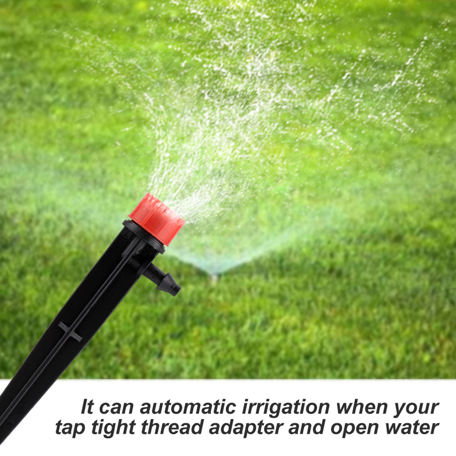 25 Meter Water Irrigation Set Ground Insertion Dropper Watering Auto System view 3