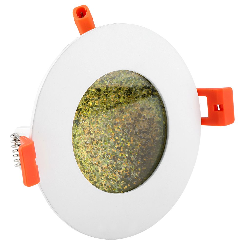 8W Diffused Reflective LED Light Lamp Golden view 8
