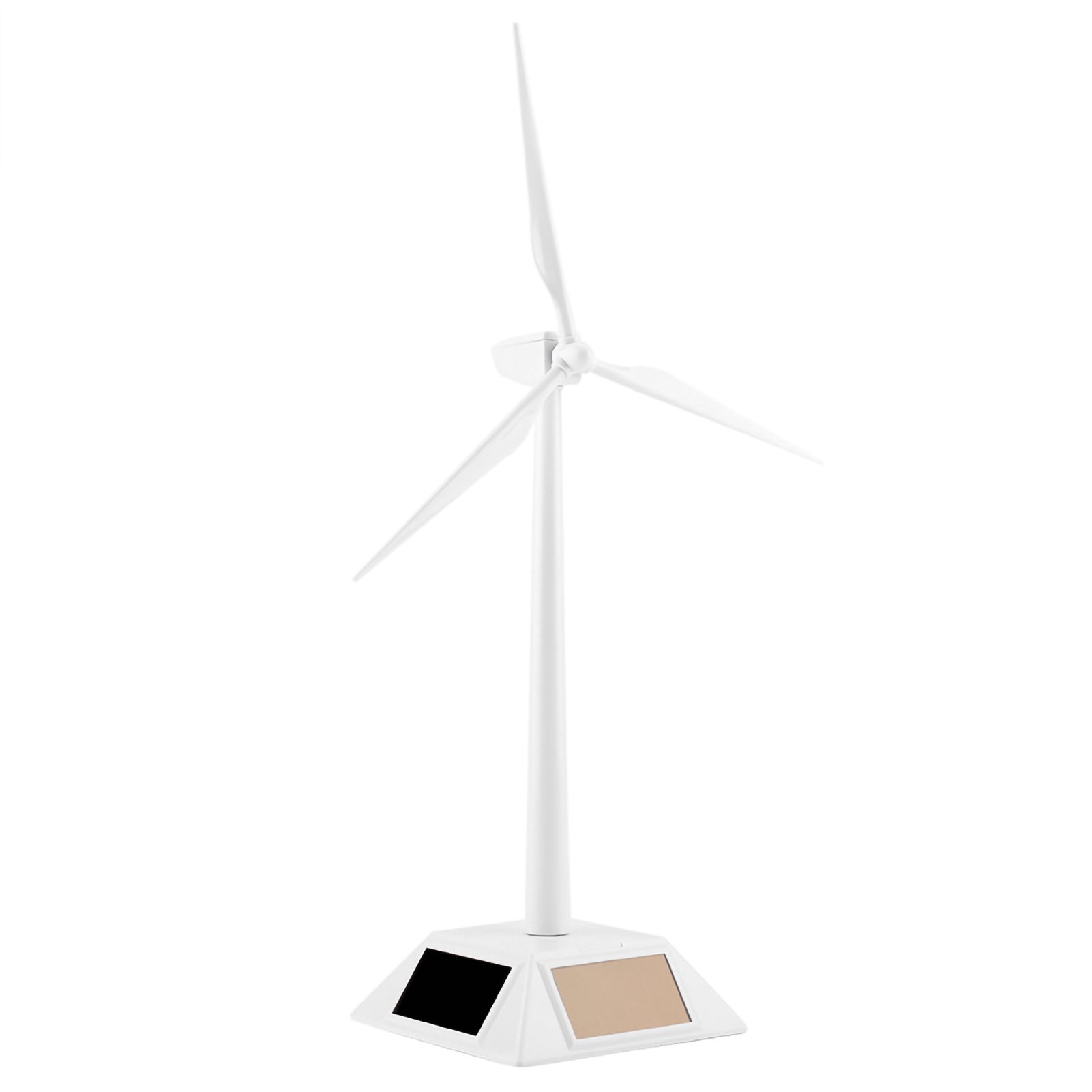 Solar Powered Wind Mill Model Desktop Decor Craft Kids Children Education view 3