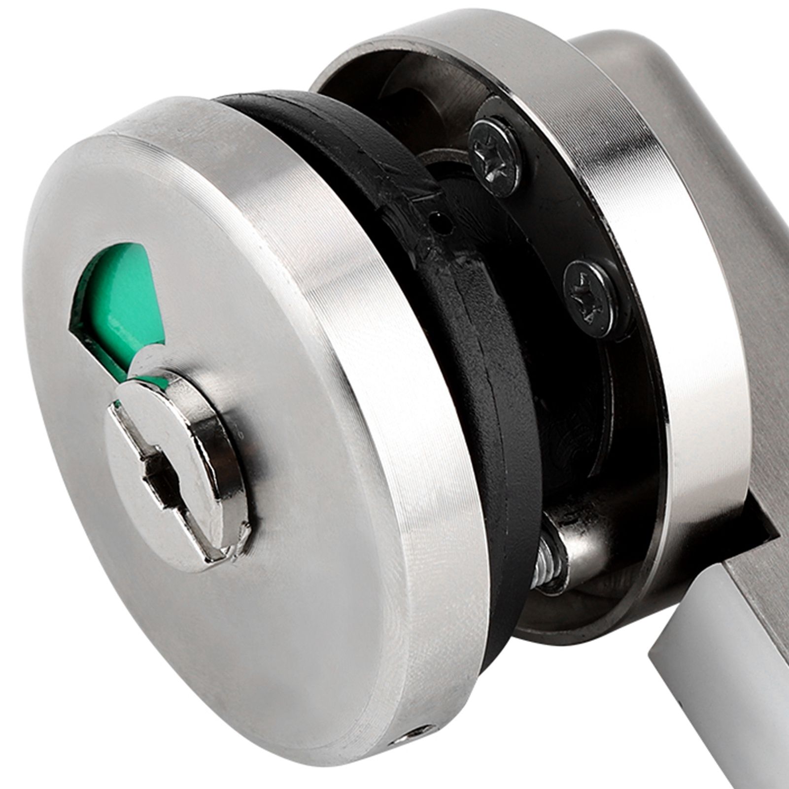 Zinc Alloy Door Lock Bolt Vacant Engaged Privacy Indicator for Toilet Restroom view 15