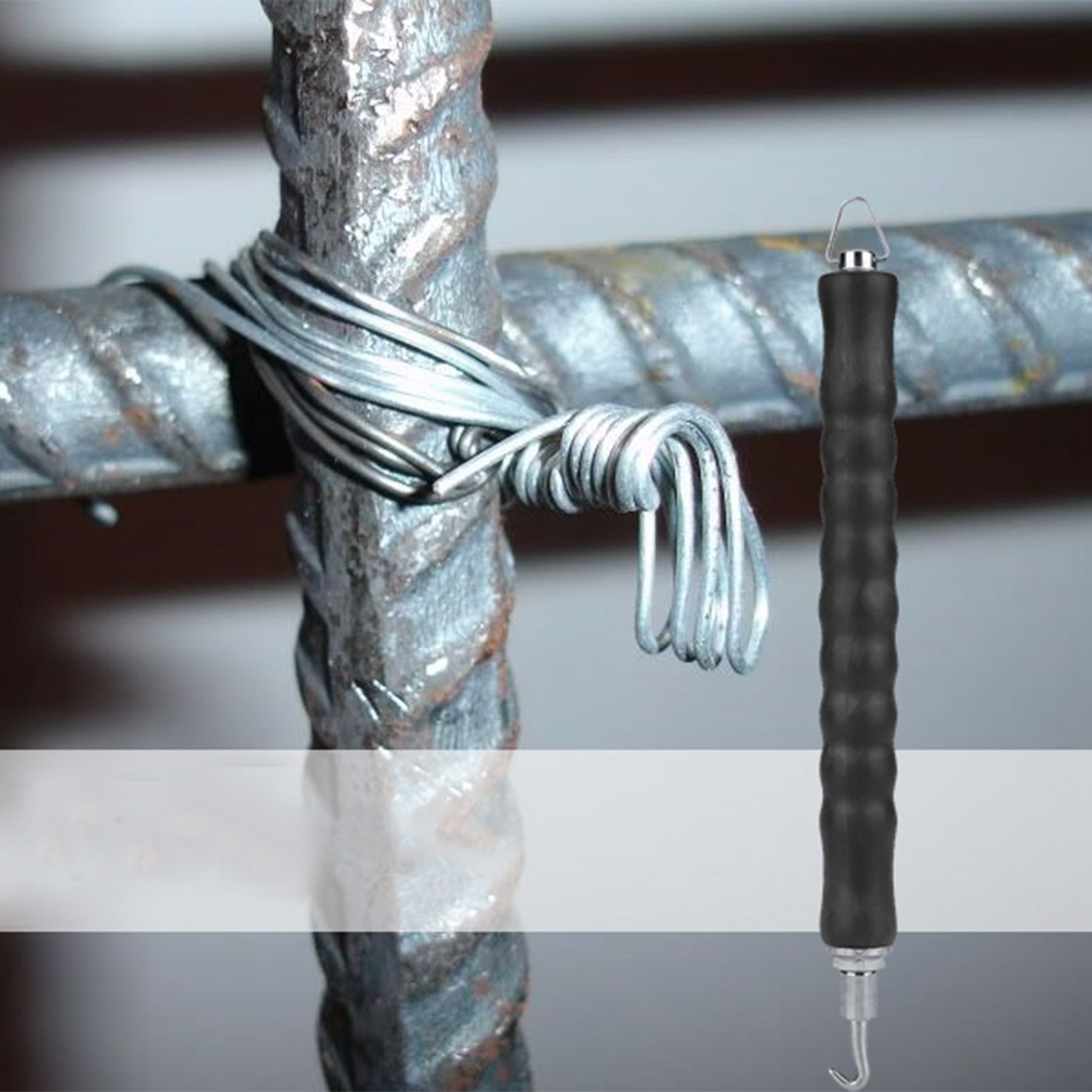 Rebar Wire Hook Semiautomatic Retractable Hook Construction Site Reinforcement view 11