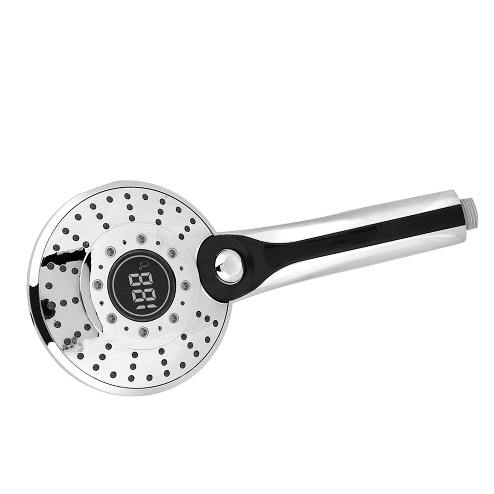 Digital Display Handheld Shower Head with 3-color Temperature Control LED view 6