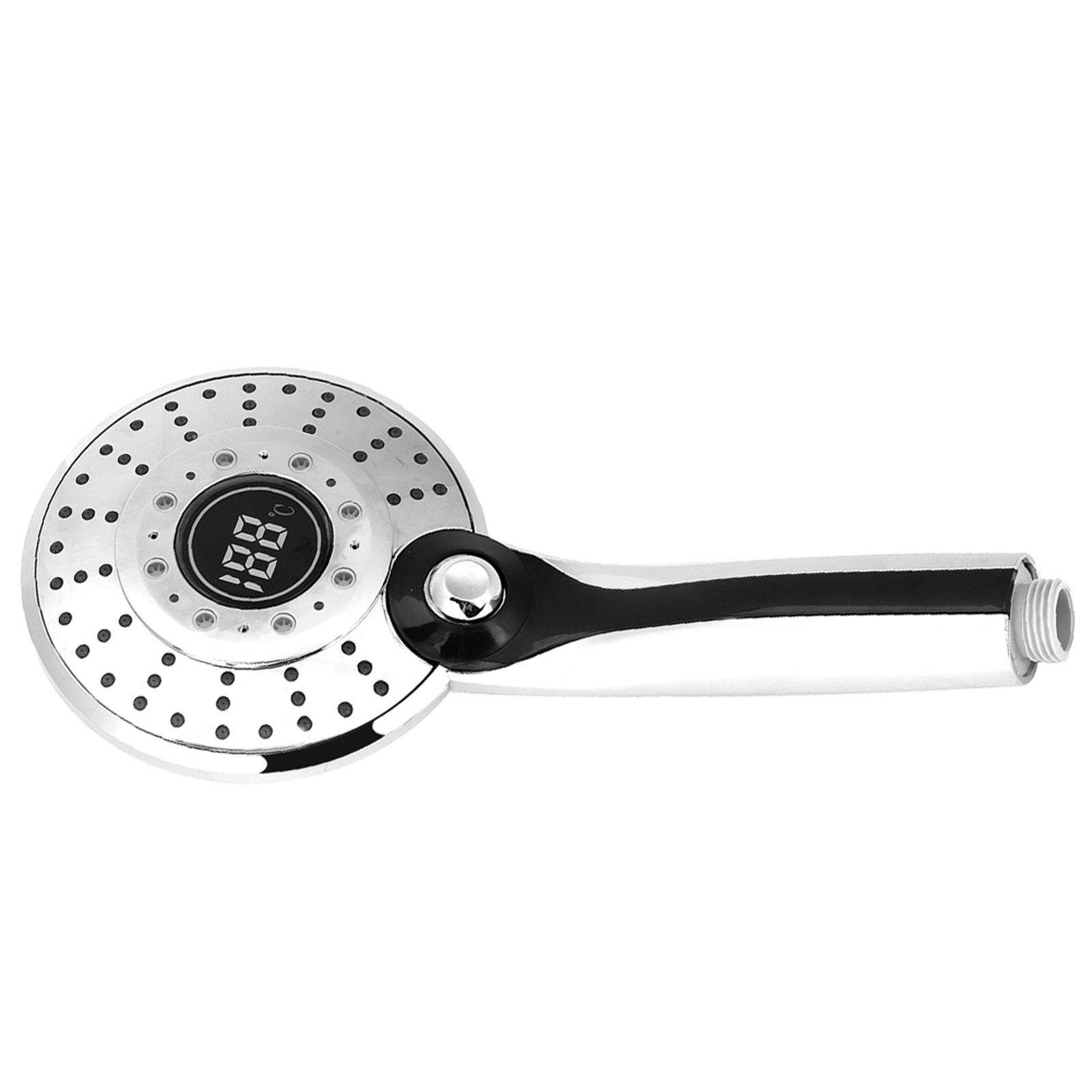 Digital Display Handheld Shower Head with 3-color Temperature Control LED view 7