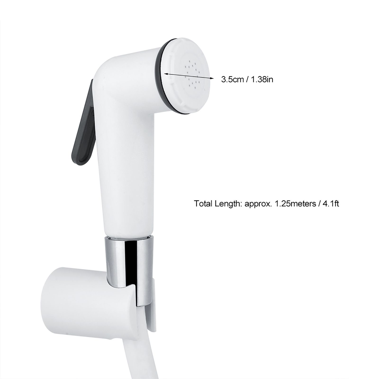 Portable ABS Plastic Hand Held Bidet Sprayer Bathroom Shower Spray Head Set view 10