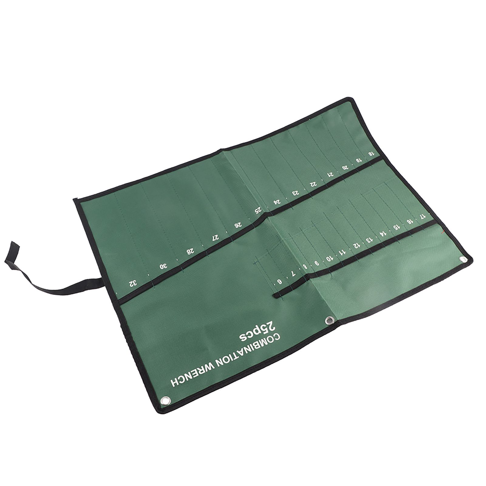 Multi Pocket Canvas Roll Up Tools Storage Bag Spanner Plier Wrench Holder view 6