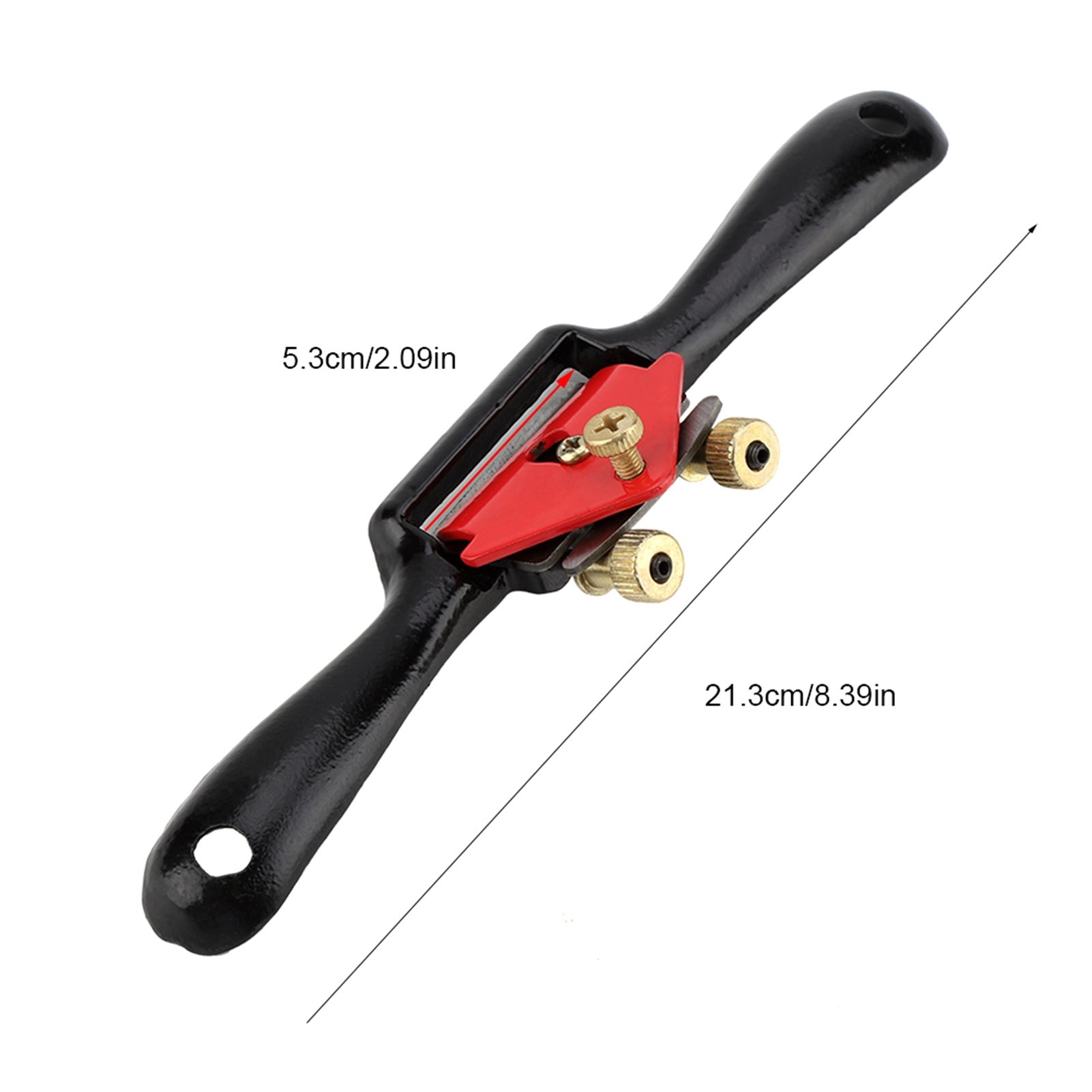 9"/215mm Adjustable Hand Edge Planer Spoke Shave Manual Woodworking Hand Tool view 14