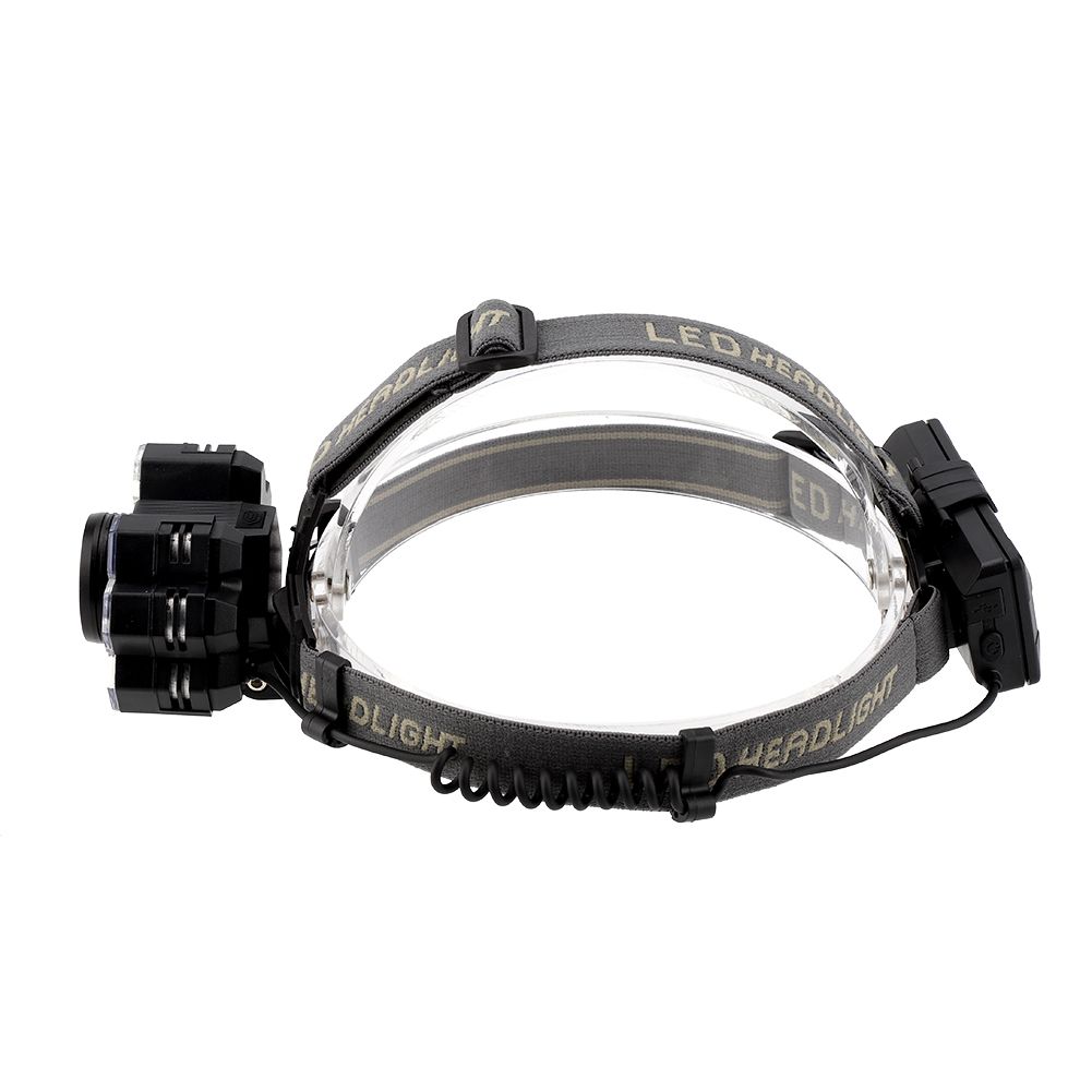 USB Rechargeable 7LED High Bright Headlight Head Torch Lamp for Outdoor view 5