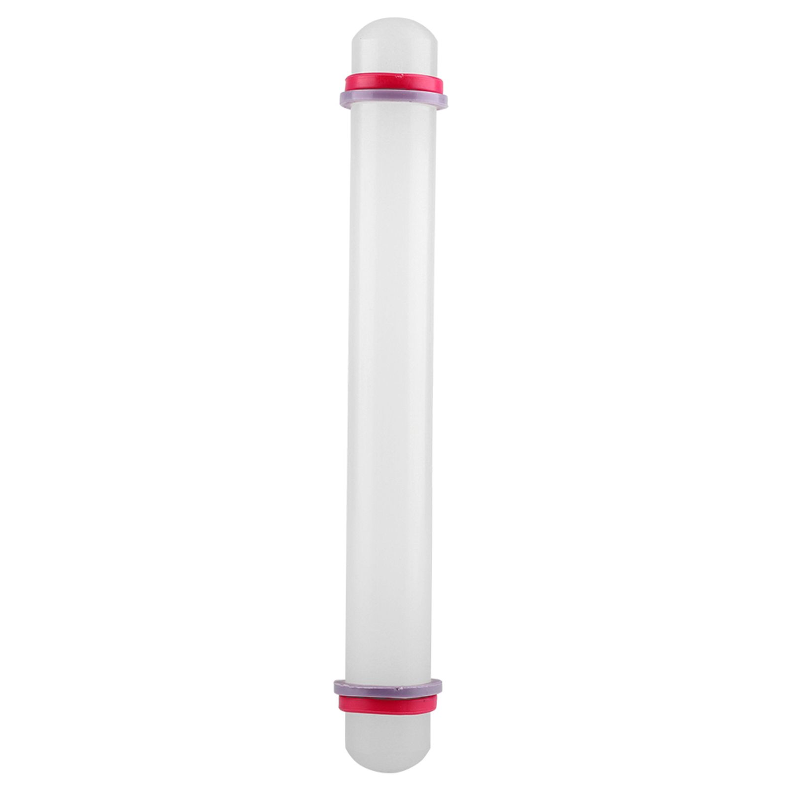 9in Non Stick Plastic Rolling Pin with Ring Fondant Cake Cookie Dough Roller
