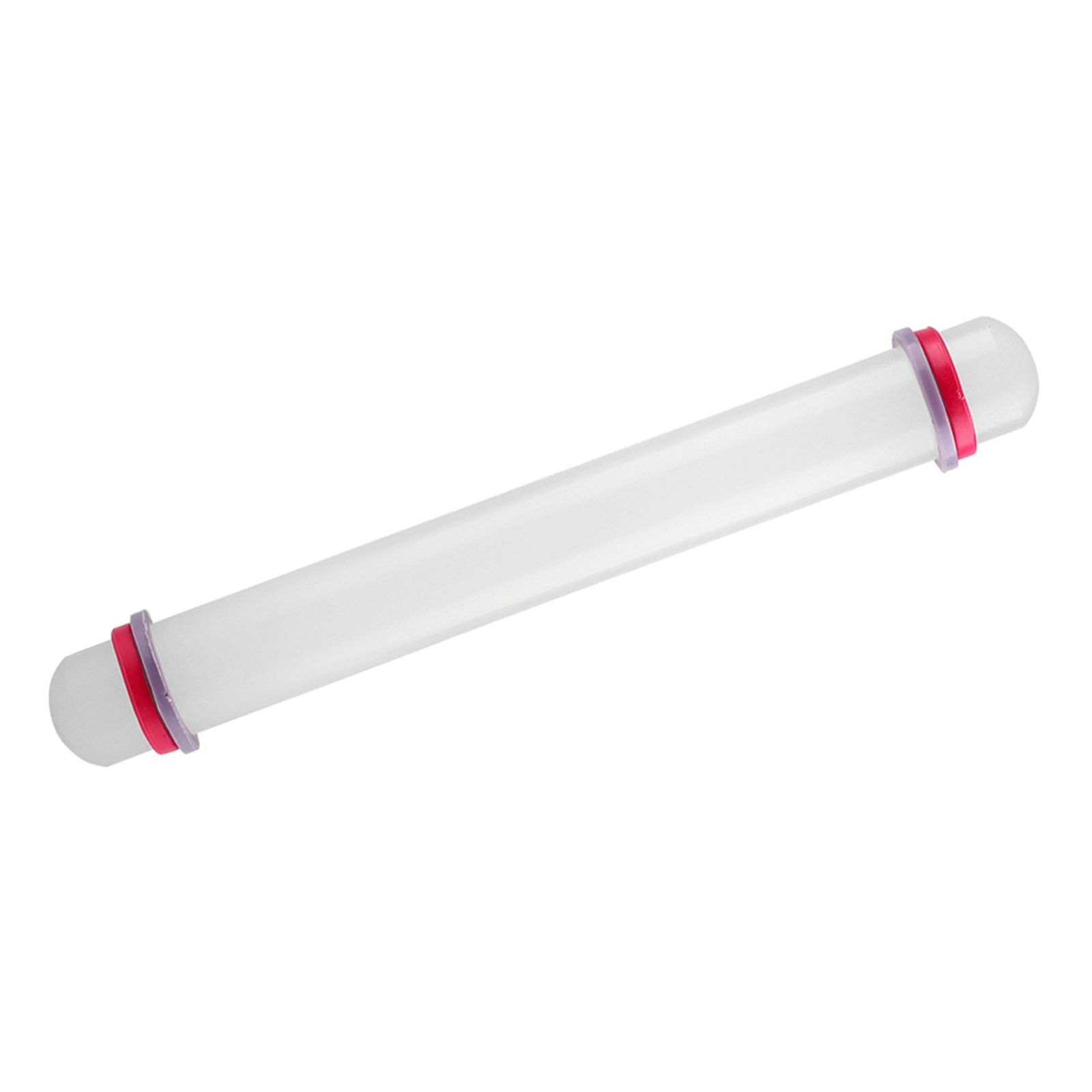 9in Non Stick Plastic Rolling Pin with Ring Fondant Cake Cookie Dough Roller view 5