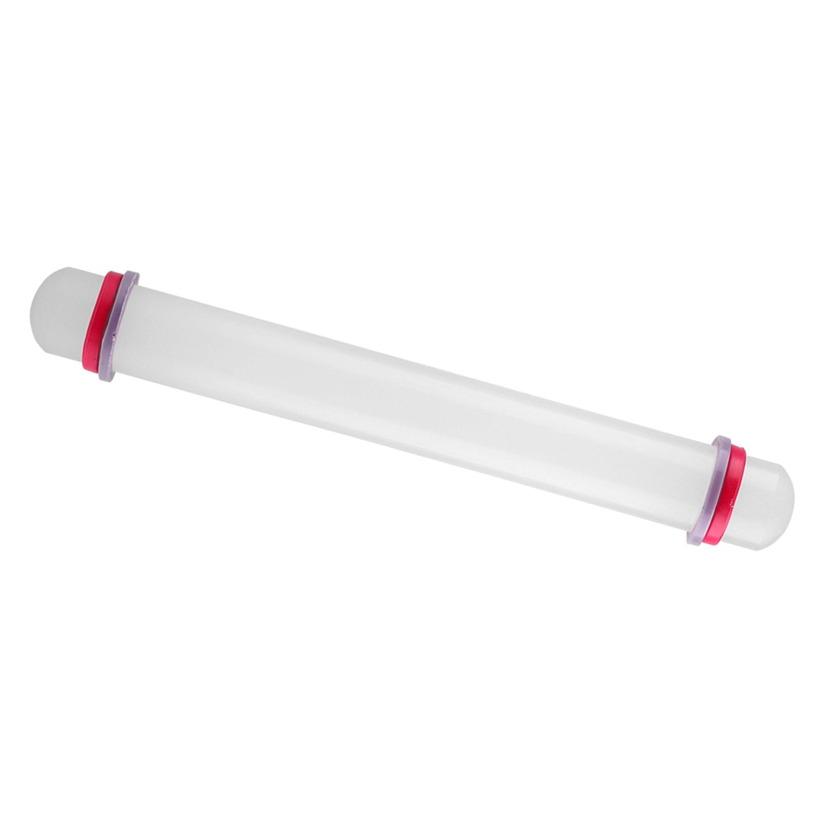 9in Non Stick Plastic Rolling Pin with Ring Fondant Cake Cookie Dough Roller view 7