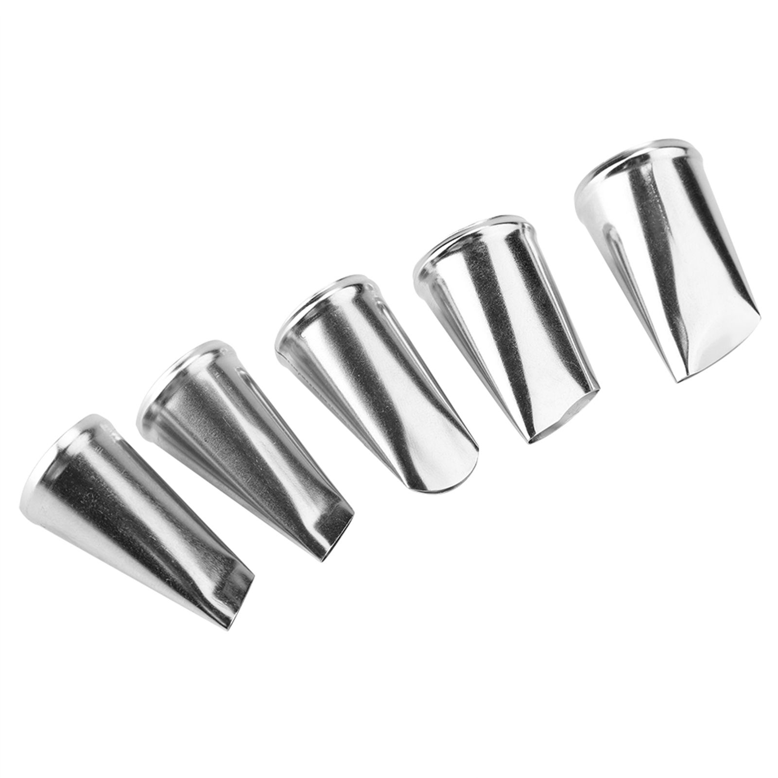 5pcs/set Stainless Steel Pastry Cream Icing Piping Nozzles DIY Baking Cupcake view 5