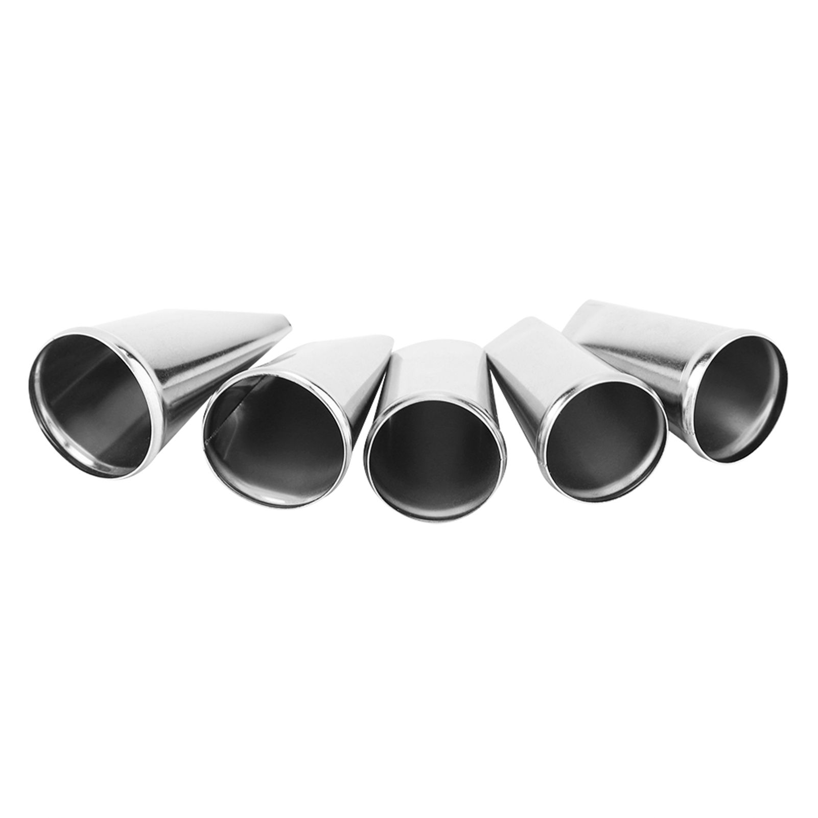 5pcs/set Stainless Steel Pastry Cream Icing Piping Nozzles DIY Baking Cupcake view 6