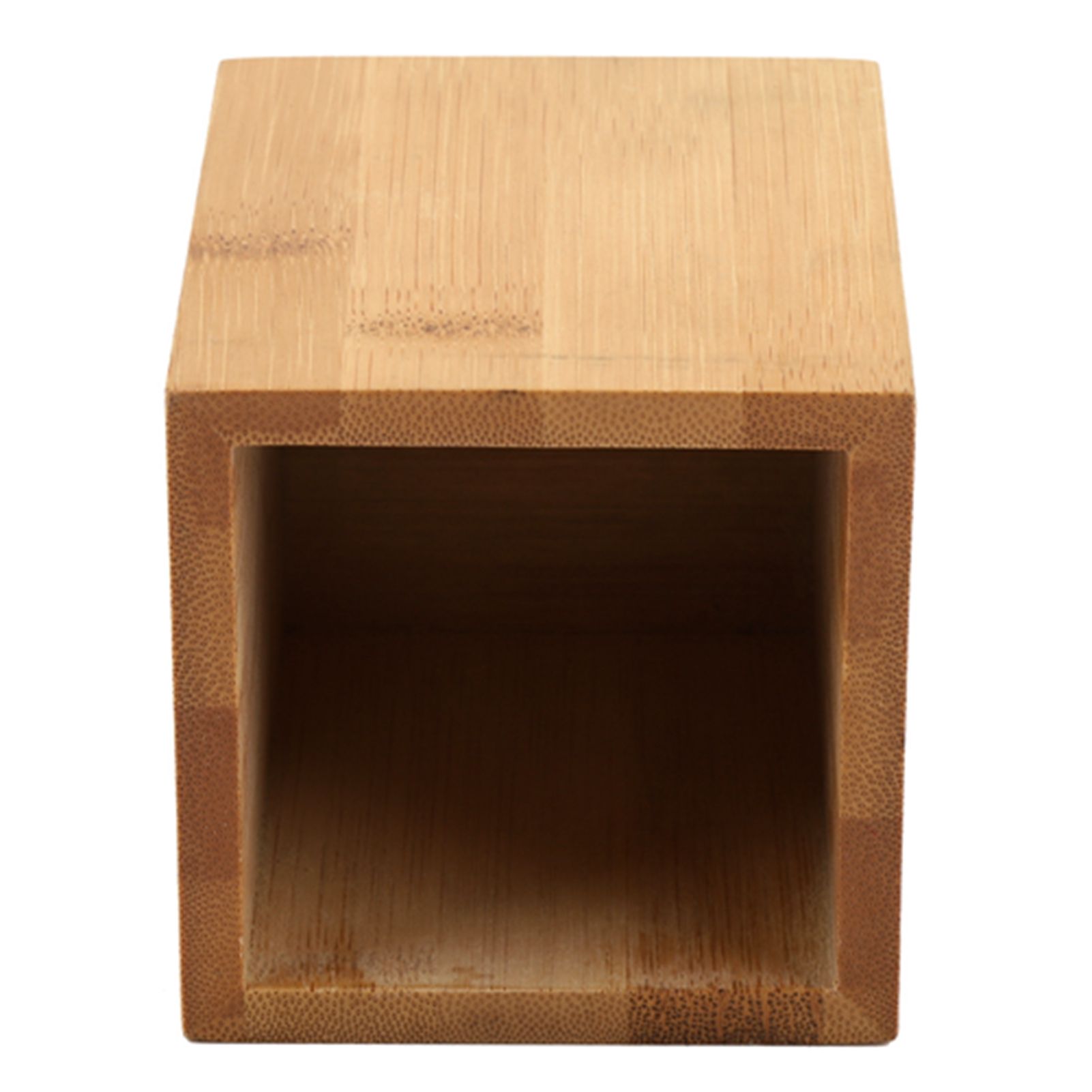 Bamboo Pen Holder Office School Desk Pencils Storage Organizer Stand view 5