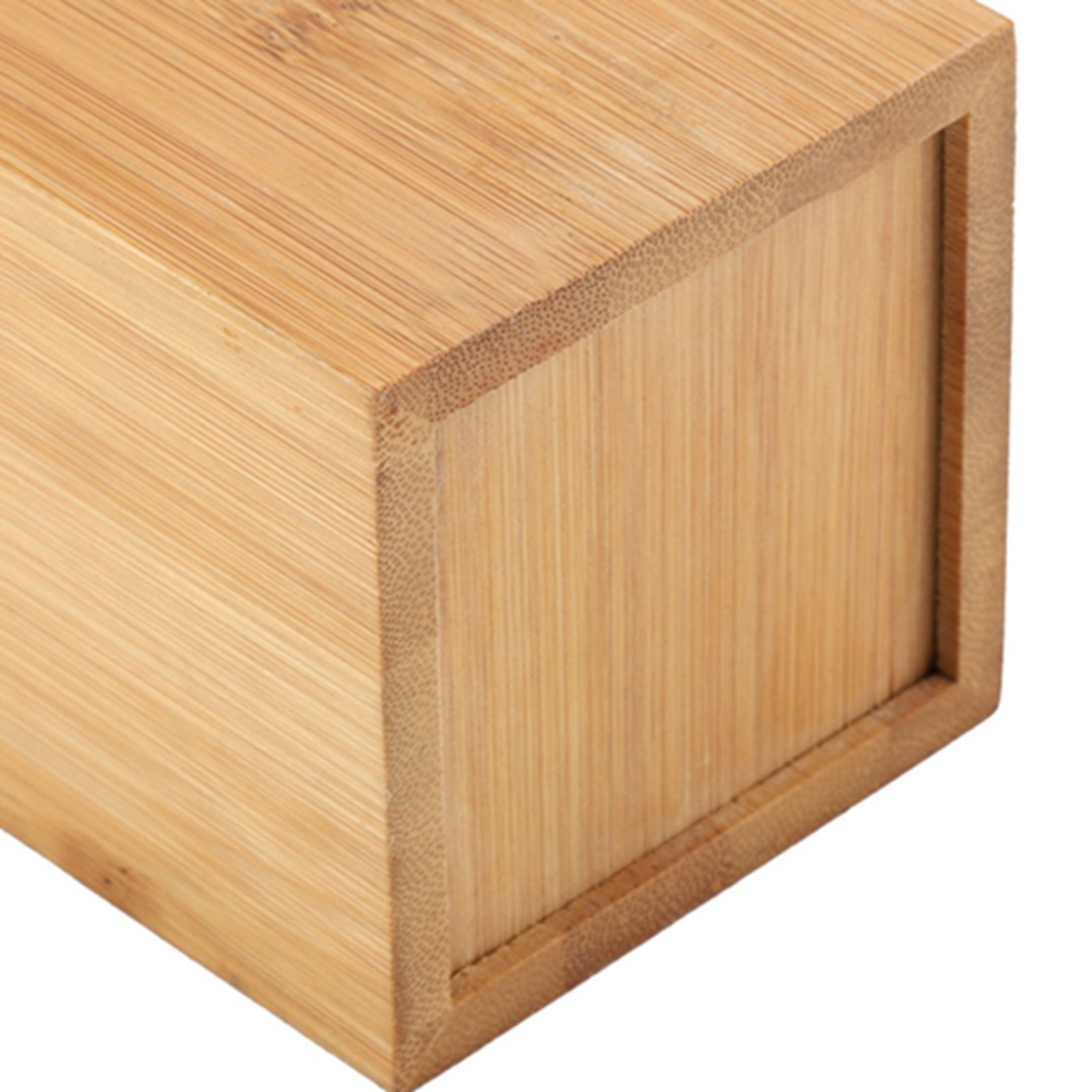 Bamboo Pen Holder Office School Desk Pencils Storage Organizer Stand view 13