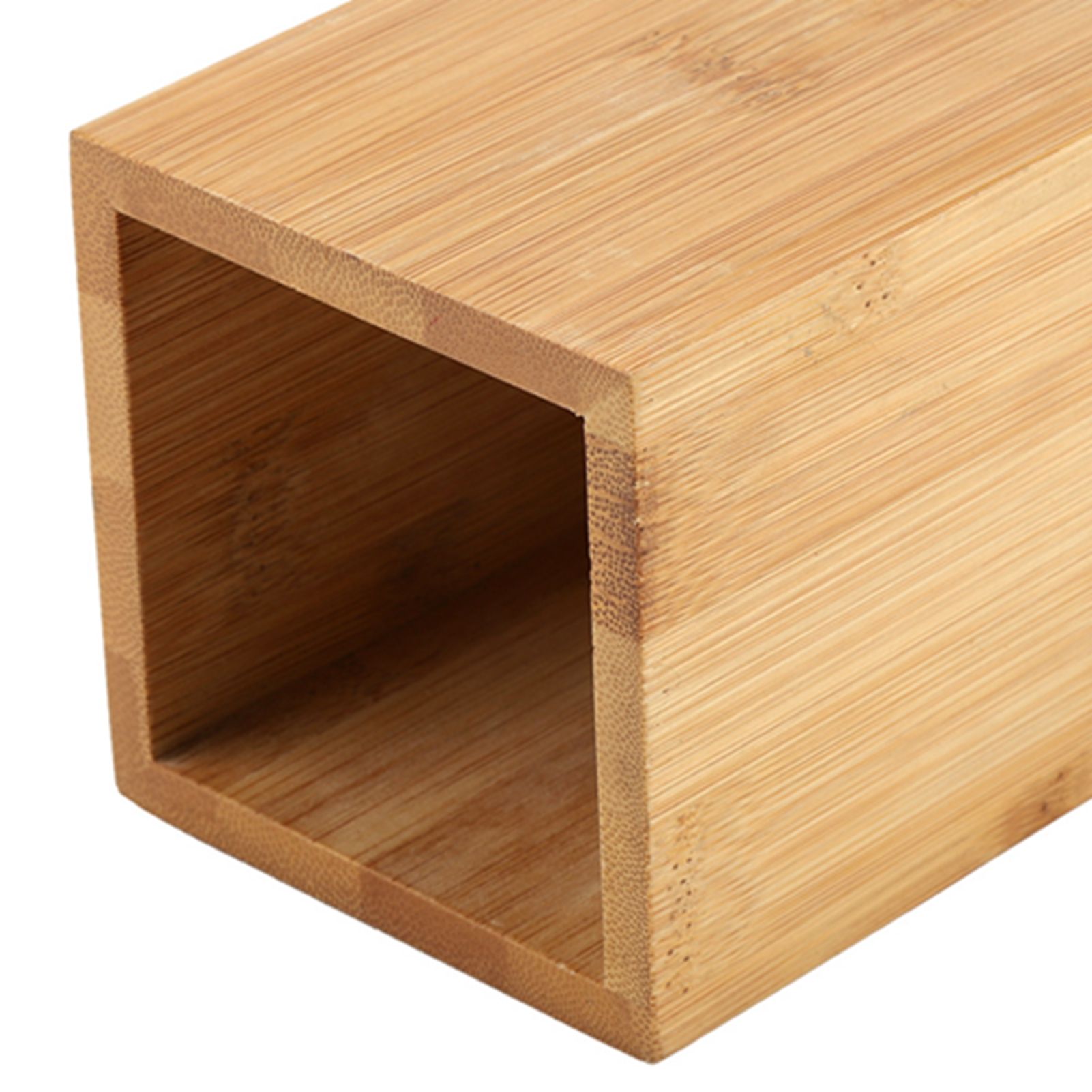 Bamboo Pen Holder Office School Desk Pencils Storage Organizer Stand view 15